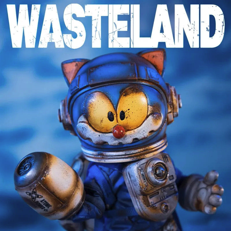 WEARTDOING Wasteland Space Fighter Space Mouse (Blue) 1/12 Scale Action Figure + Bonus Canvas Print