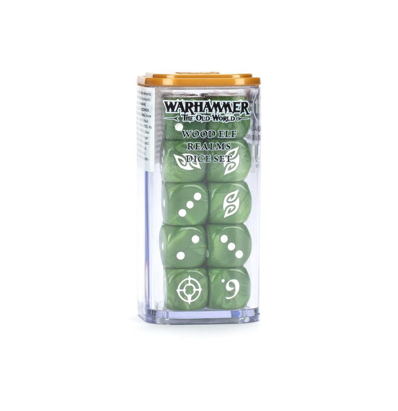Warhammer The Old World Wood Elf Realms Dice Set