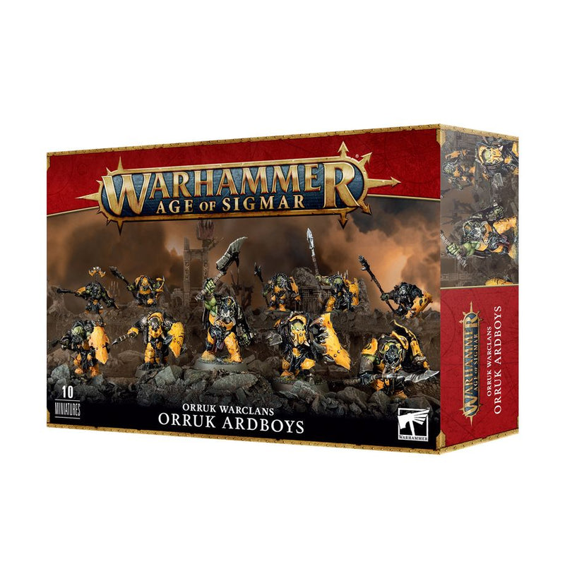 Warhammer Age of Sigmar Orruk Warclans Orruk Ardboys