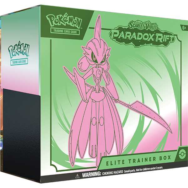 Pokémon TCG: Scarlet & Violet 4 - Paradox Rift - Elite Trainer Box - Iron Valiant