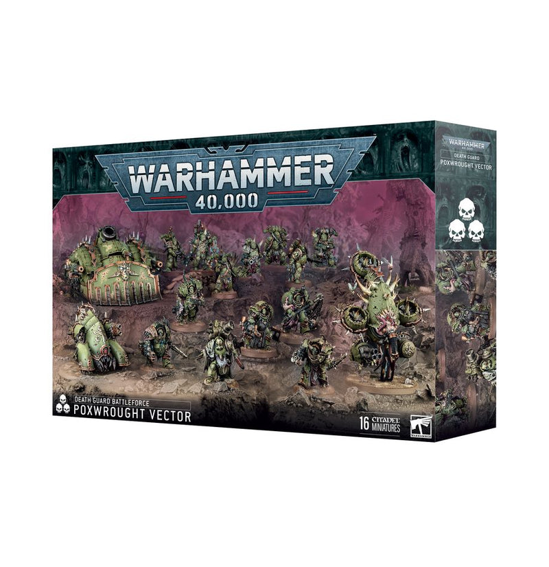 Warhammer 40,000 Death Guard Battleforce Poxwrought Vector