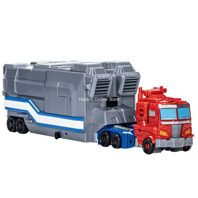 Transformers Earthspark Optimus Prime Battle Base Trailer