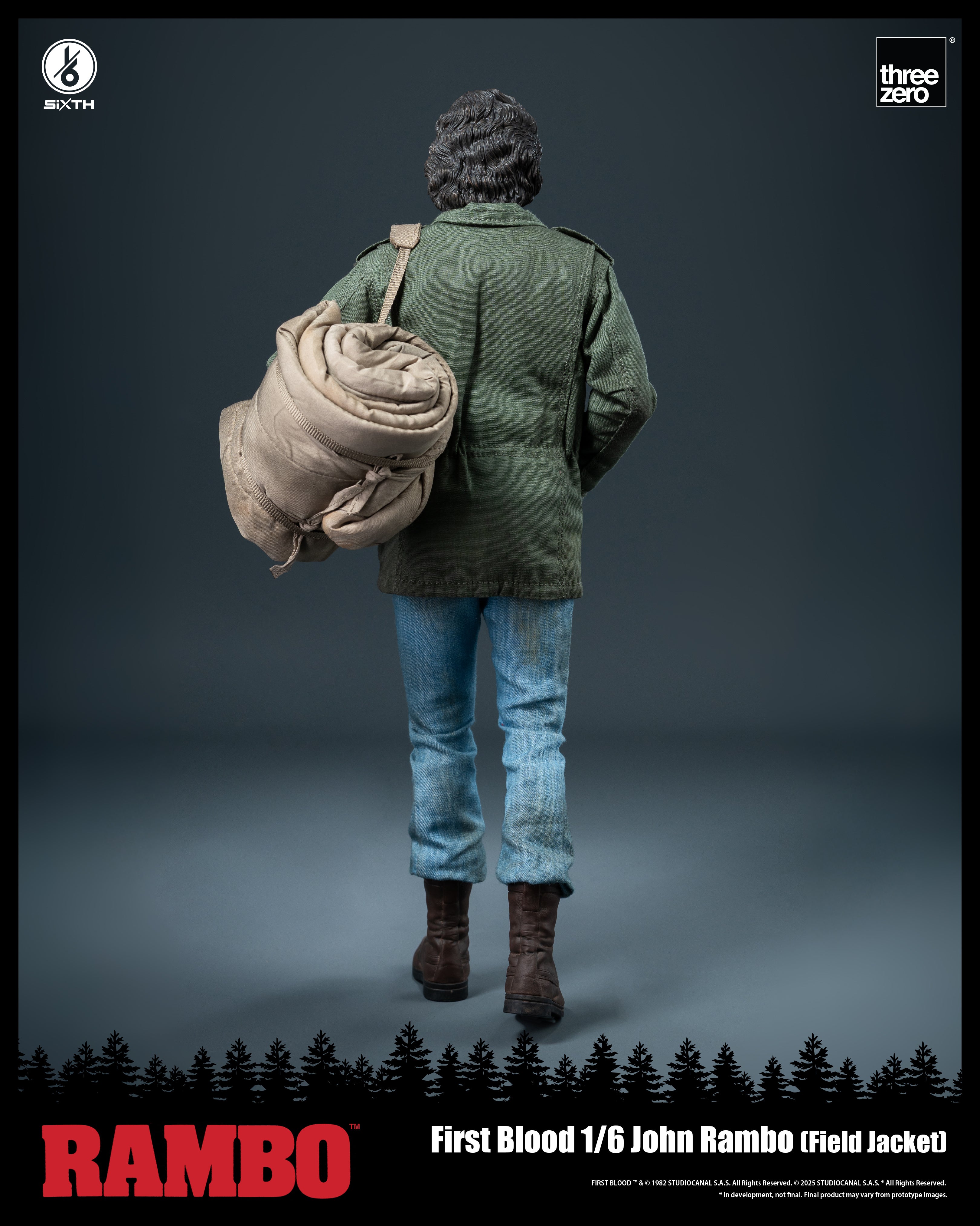 PRE-ORDER THREEZERO Rambo: First Blood - 1/6 John Rambo (Field Jacket)