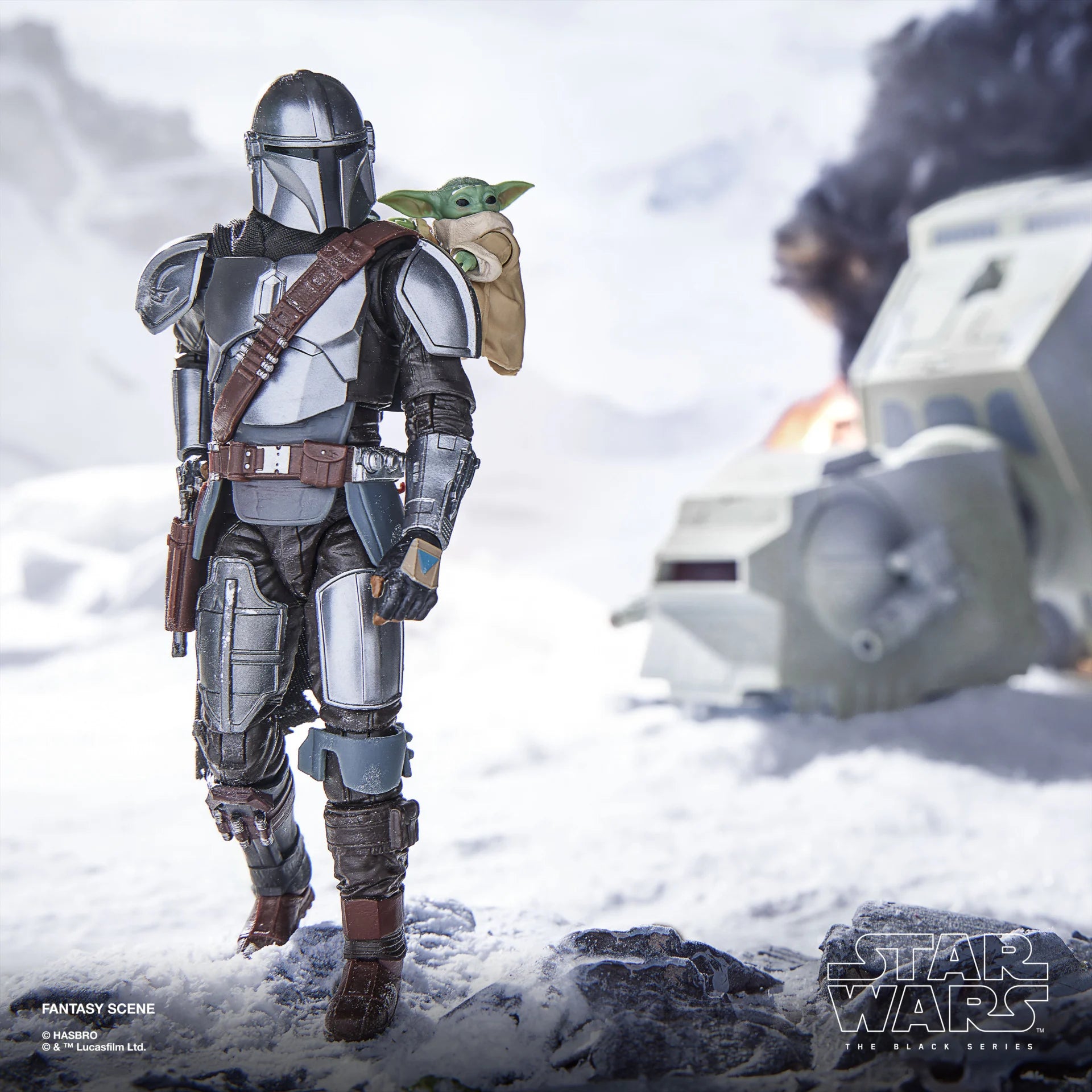 Star Wars Black Series (The Mandalorian & Grogu) Deluxe Mandalorian & Grogu