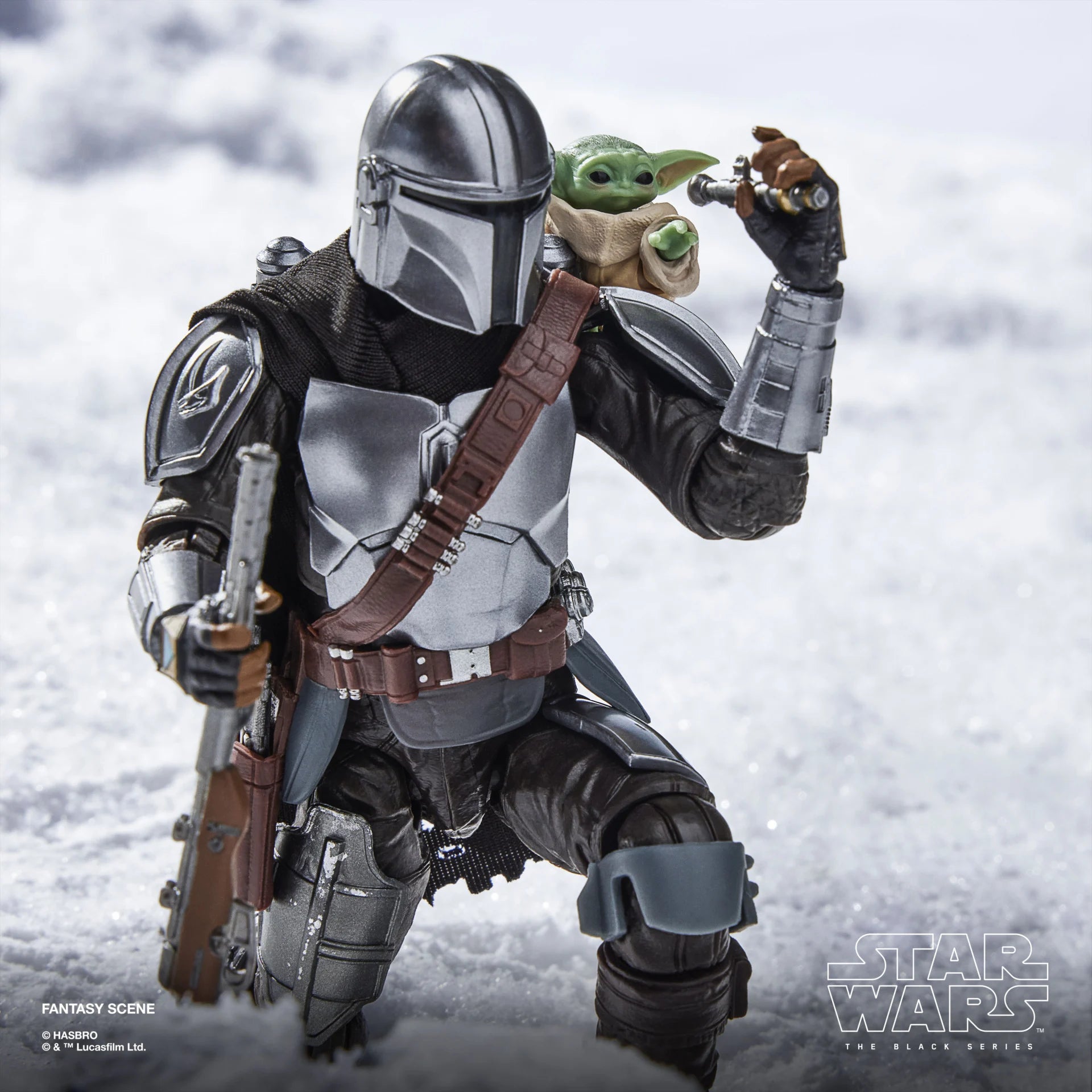 Star Wars Black Series (The Mandalorian & Grogu) Deluxe Mandalorian & Grogu