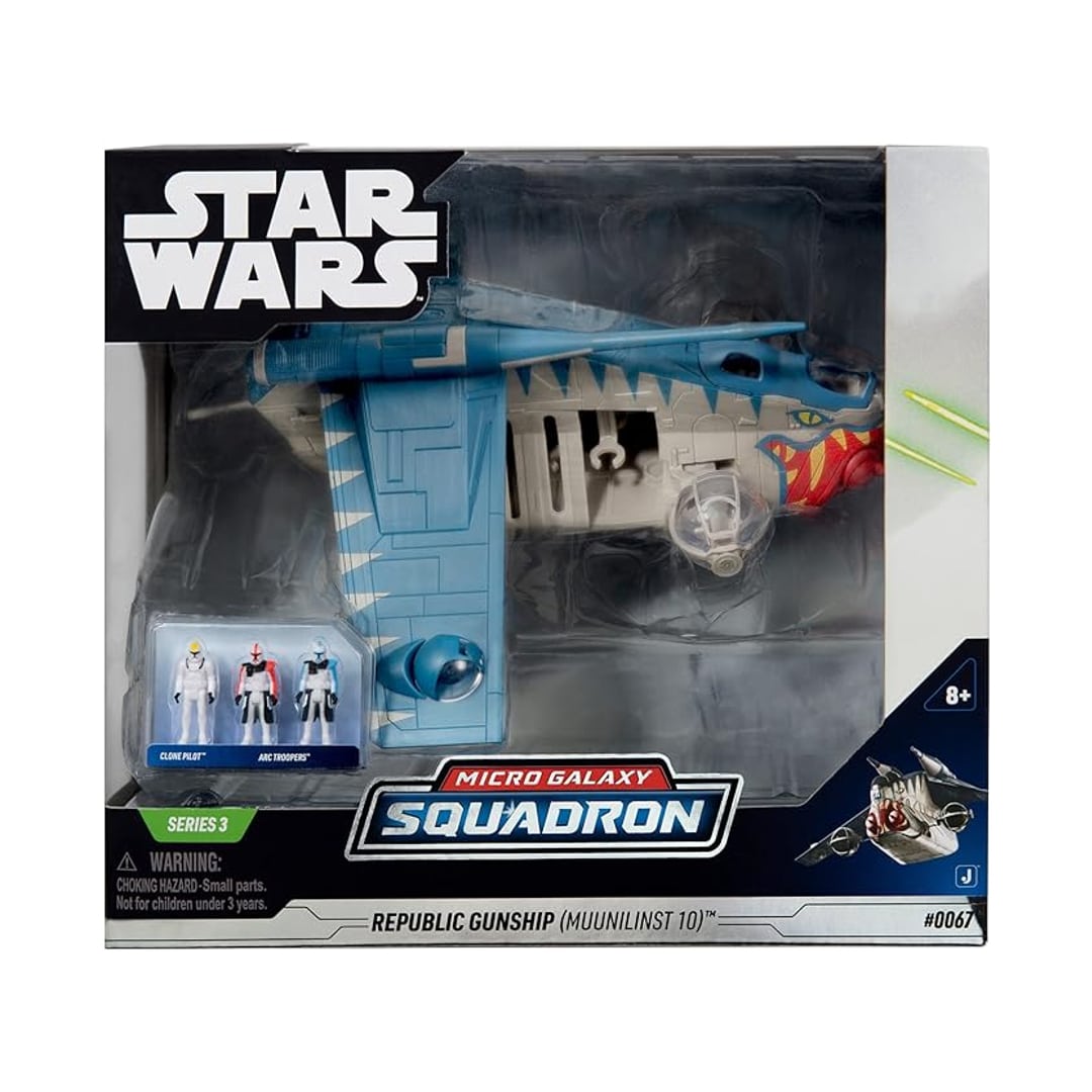 Star Wars Micro Galaxy Republic Gunship Muunilinst 10