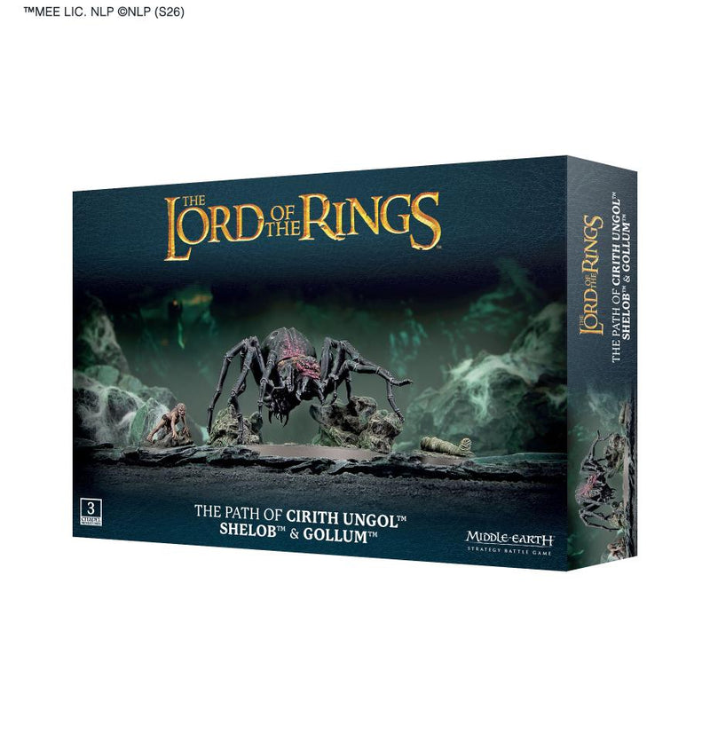 Warhammer The Lord of The Rings The Path of Cirith Ungol Shelob and Gollum