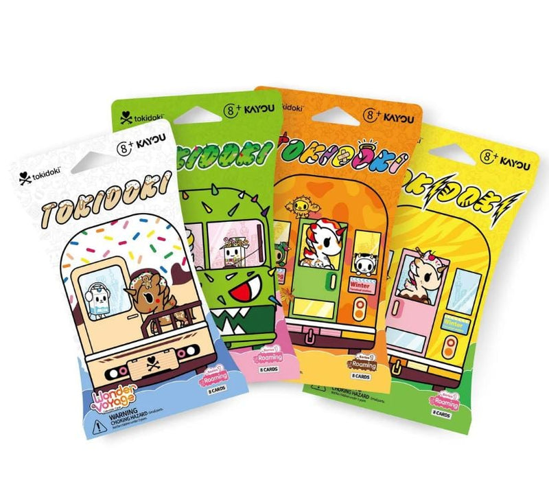 Tokidoki Wonder Voyage Collectible Cards Roaming Edition Series 1 (1 Random Pack Supplied)