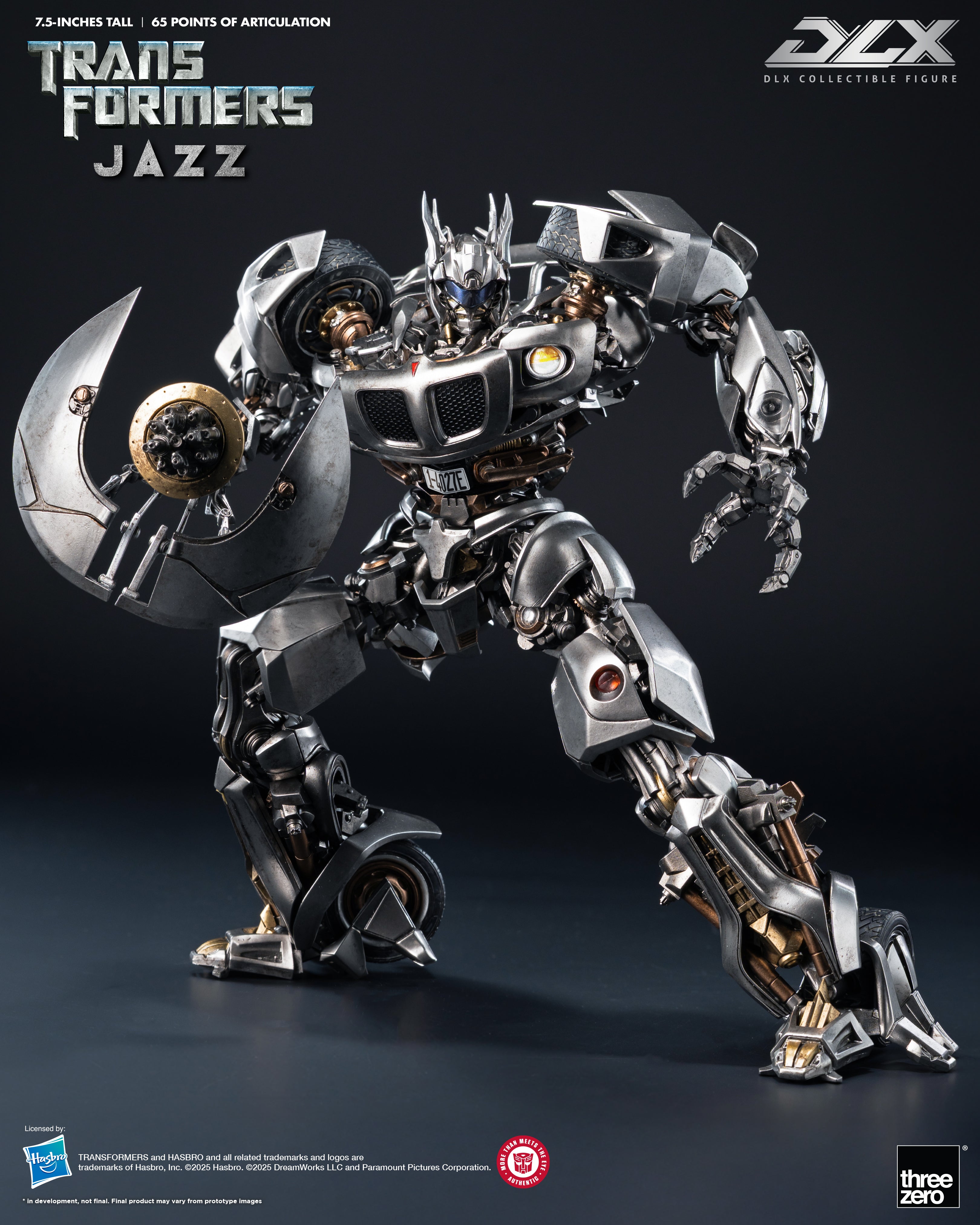 PRE-ORDER THREEZERO Transformers DLX Movie Jazz (STANDARD EDITION)