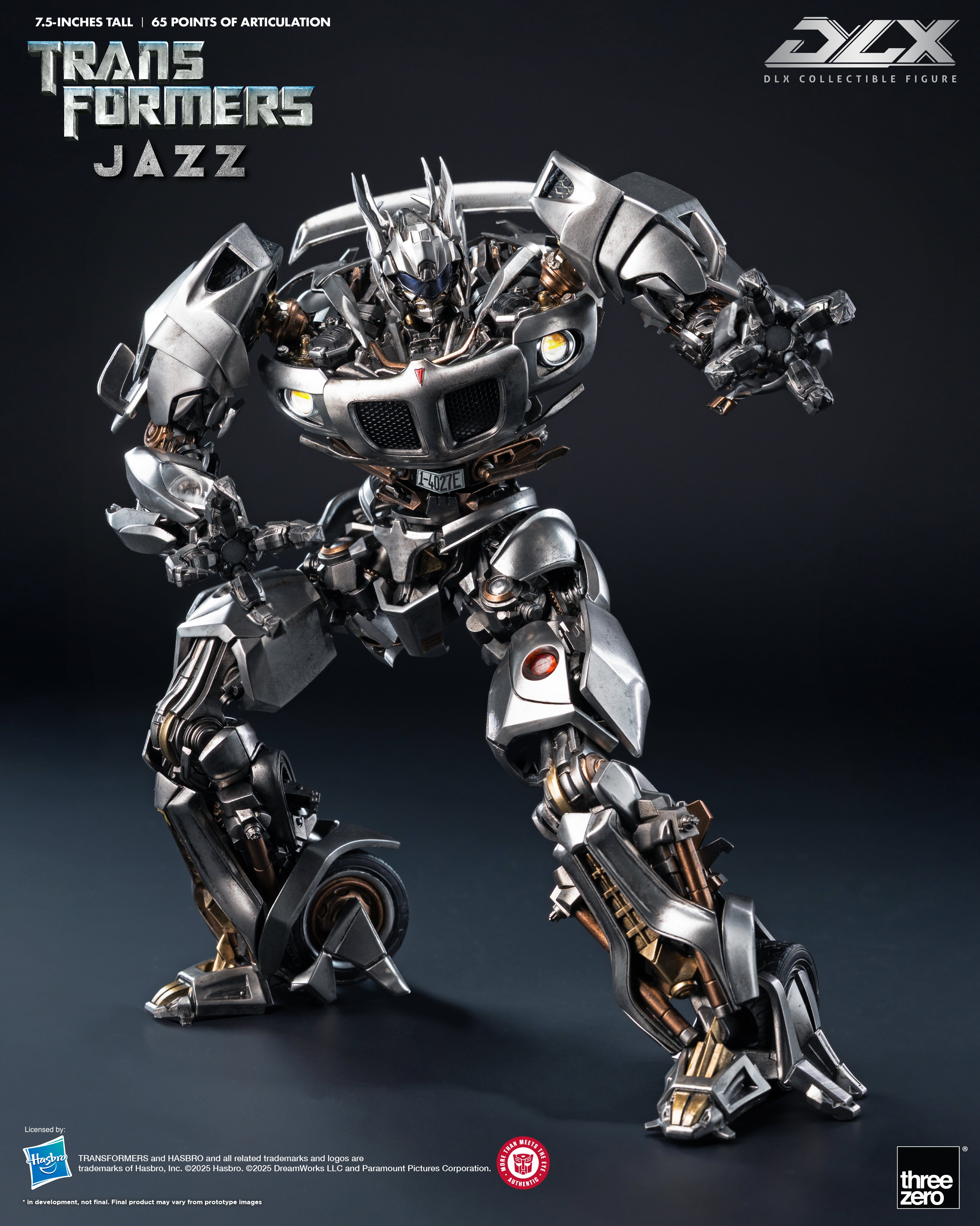 PRE-ORDER THREEZERO Transformers DLX Movie Jazz (STANDARD EDITION)
