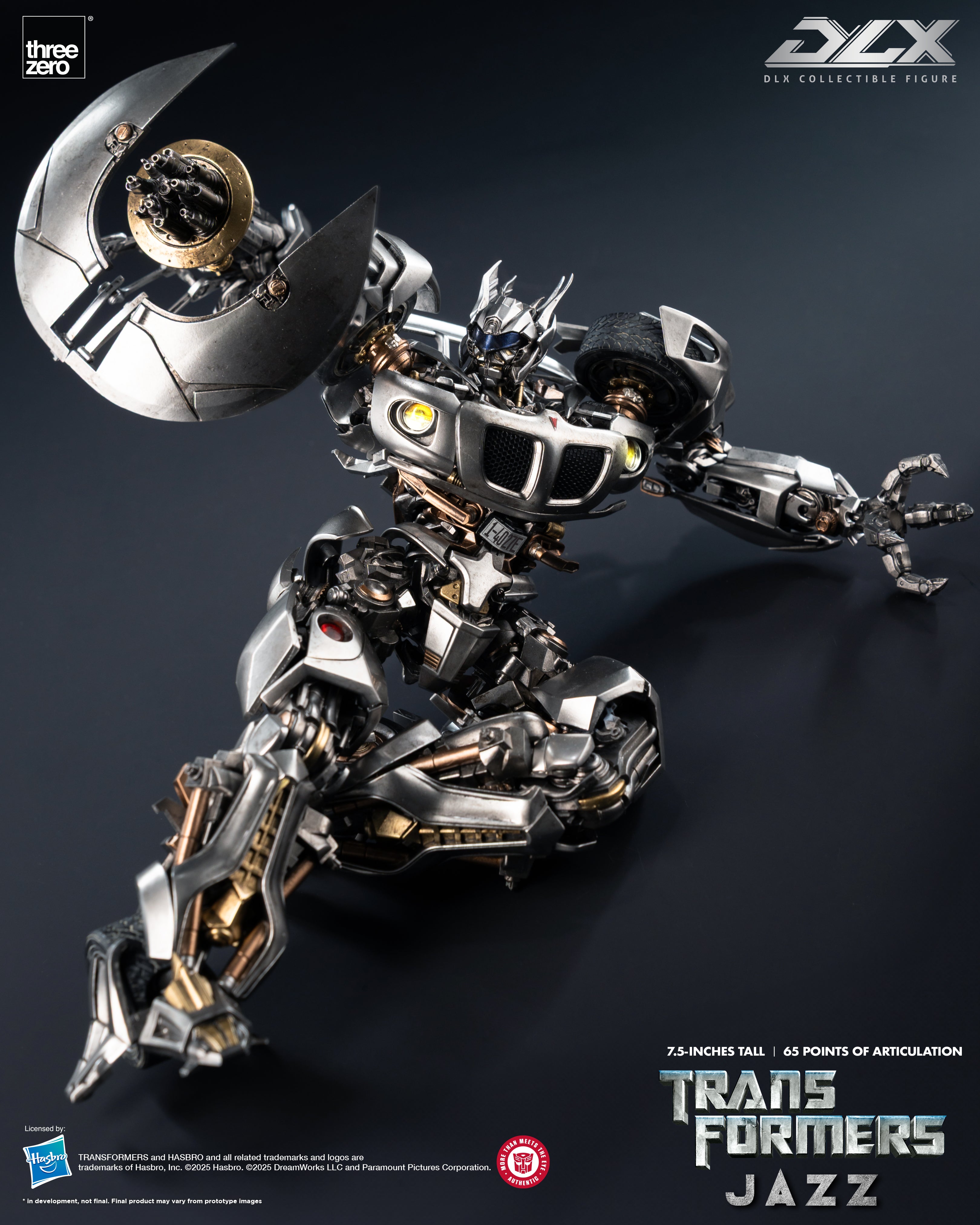 PRE-ORDER THREEZERO Transformers DLX Movie Jazz (STANDARD EDITION)