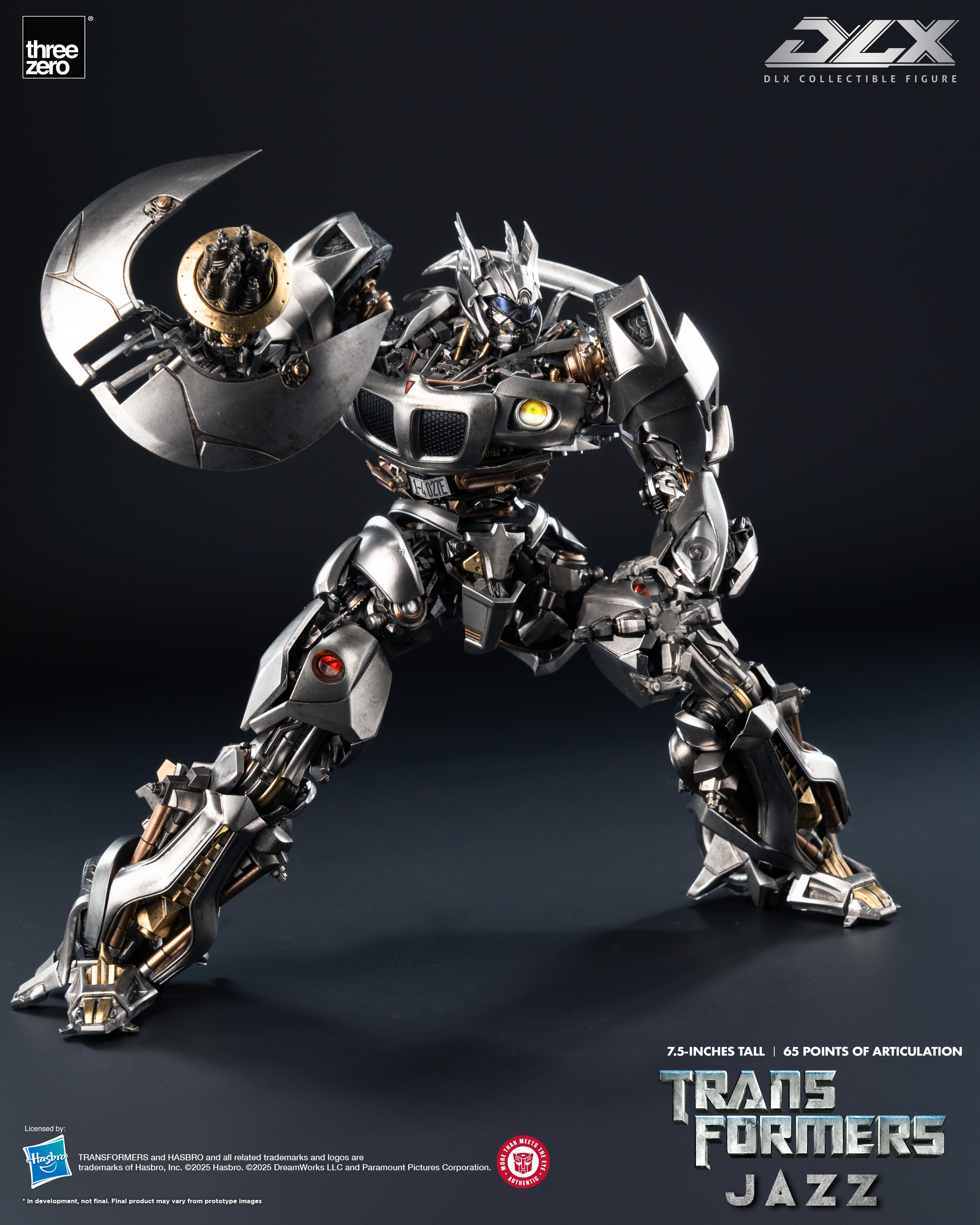 PRE-ORDER THREEZERO Transformers DLX Movie Jazz (STANDARD EDITION)