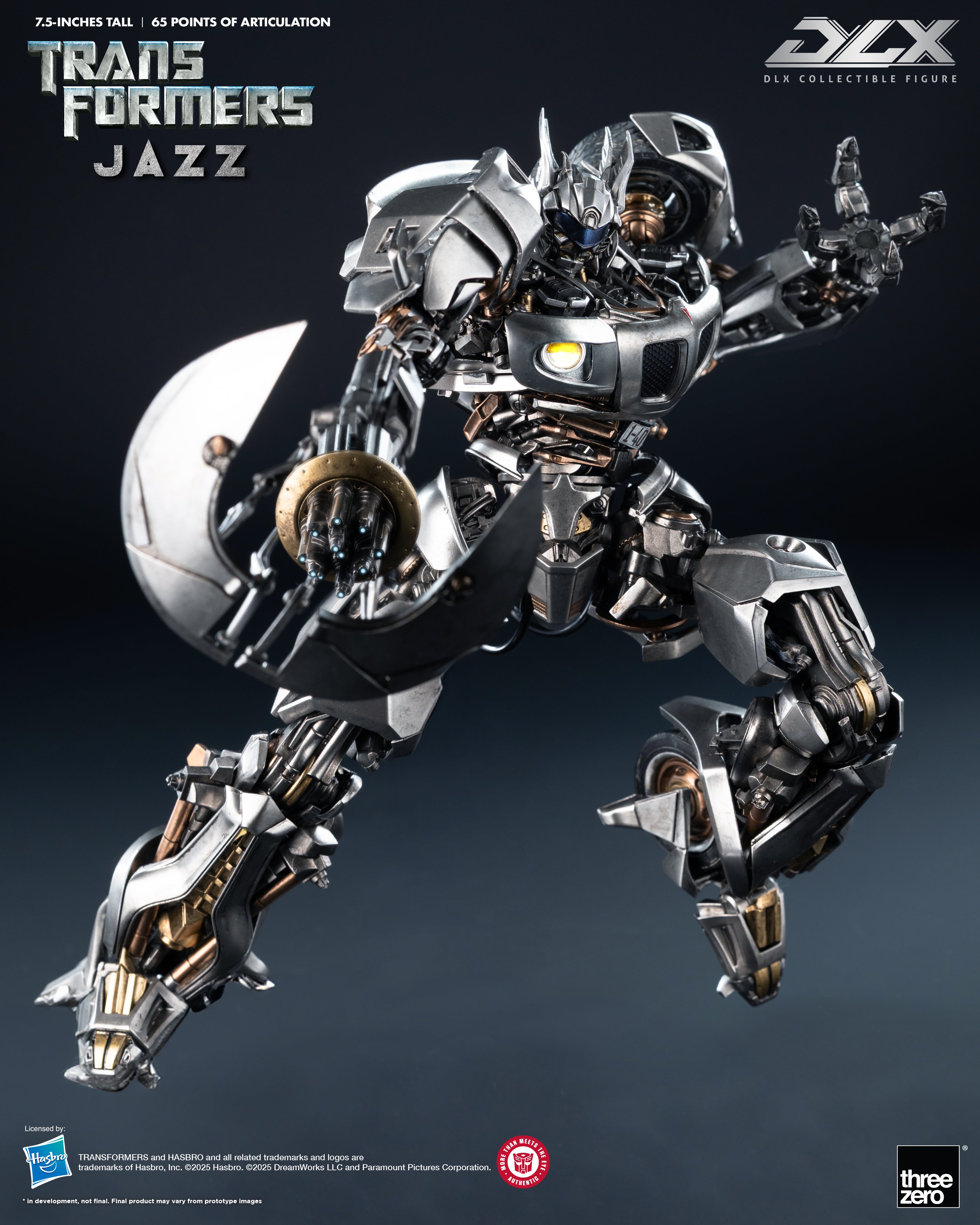 PRE-ORDER THREEZERO Transformers DLX Movie Jazz (STANDARD EDITION)