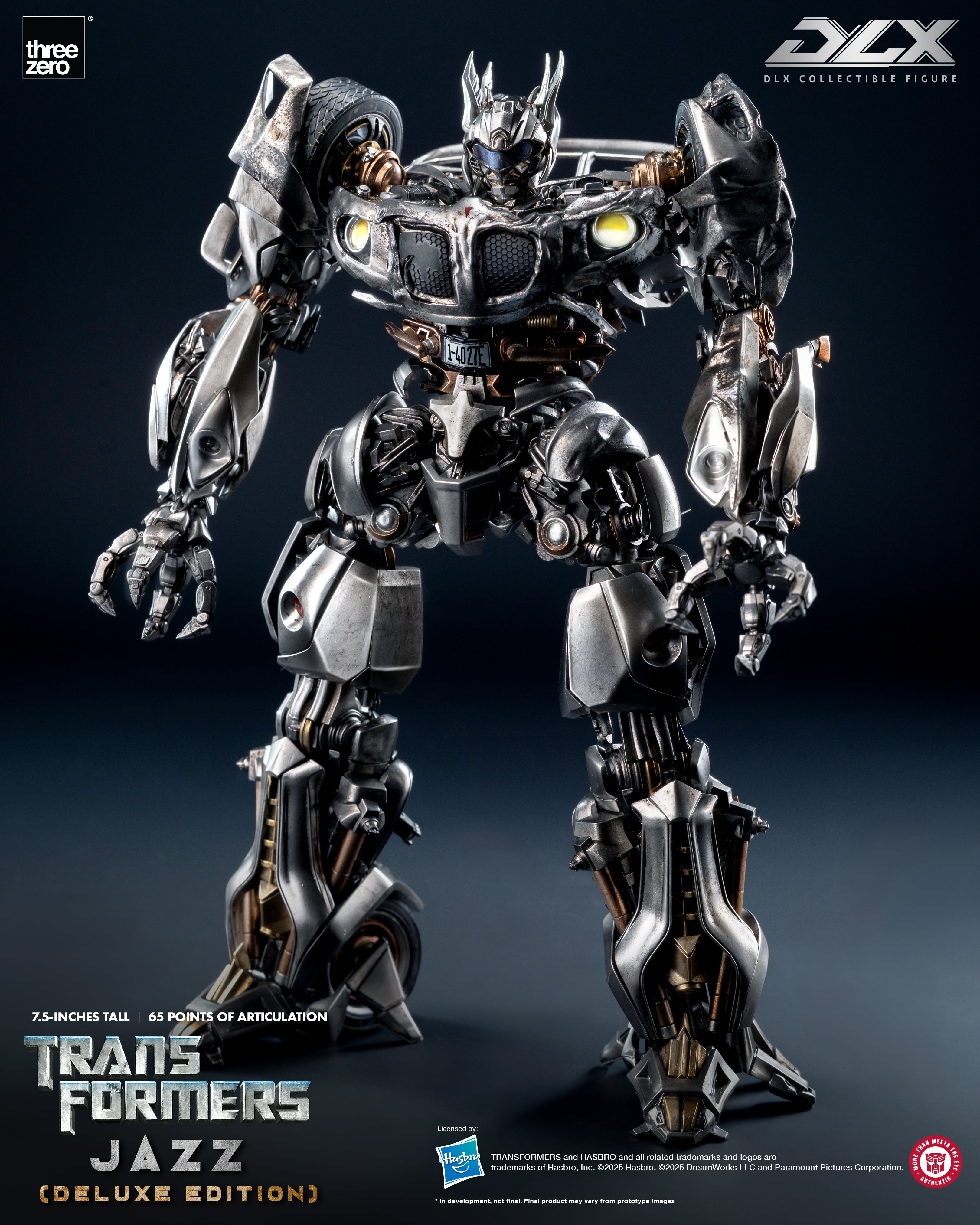 PRE-ORDER THREEZERO Transformers DLX Movie Jazz (DELUXE EDITION)