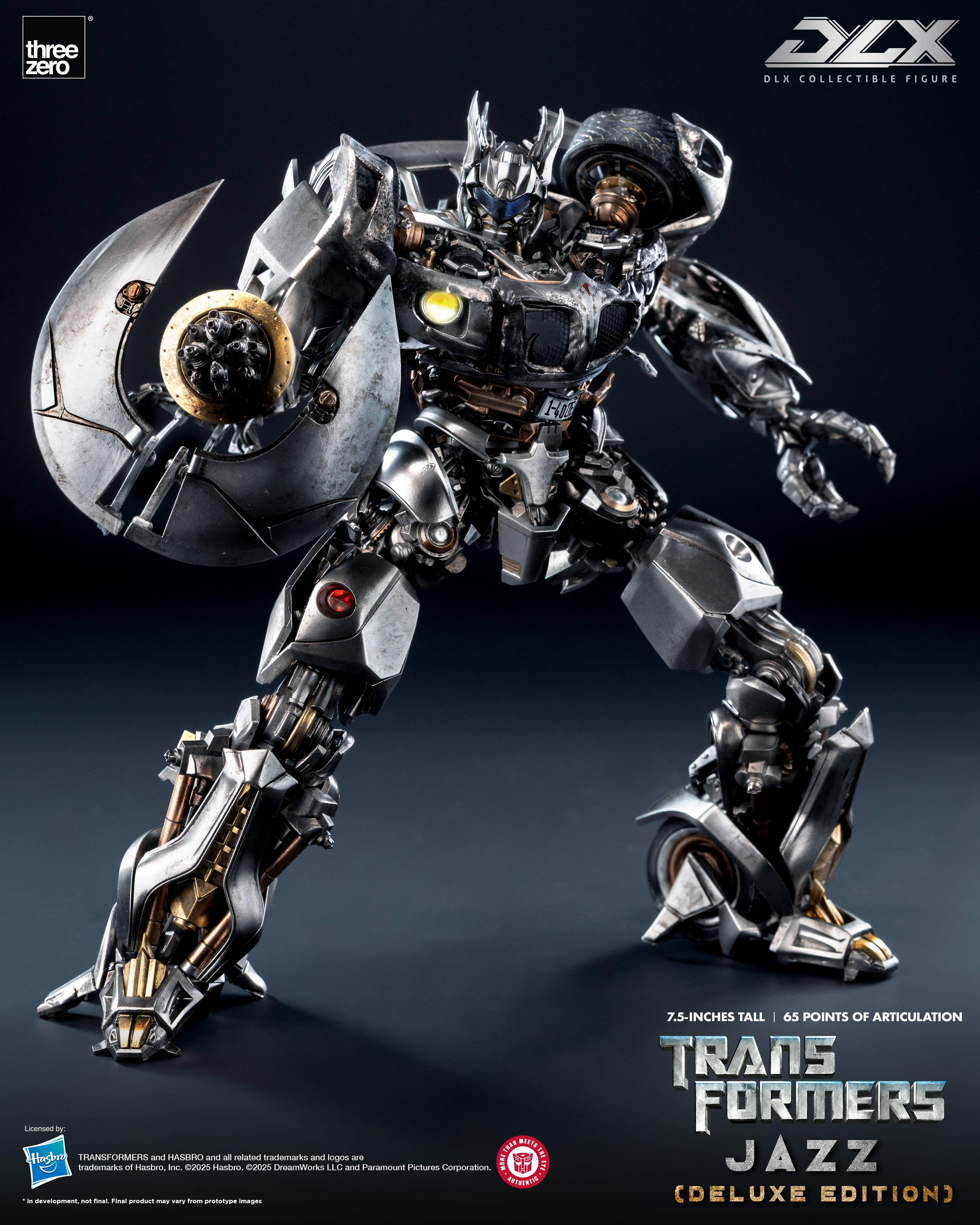 PRE-ORDER THREEZERO Transformers DLX Movie Jazz (DELUXE EDITION)