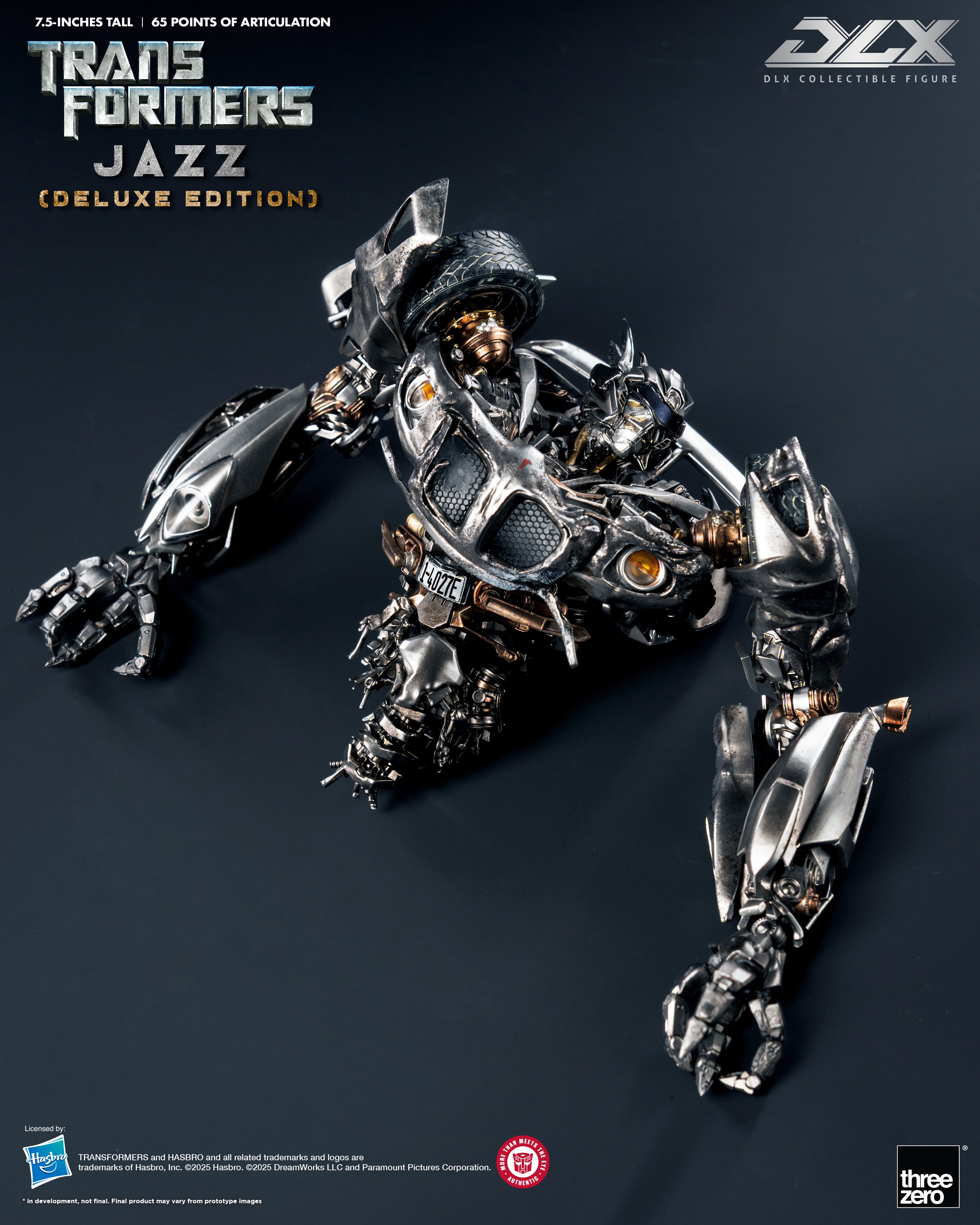 PRE-ORDER THREEZERO Transformers DLX Movie Jazz (DELUXE EDITION)