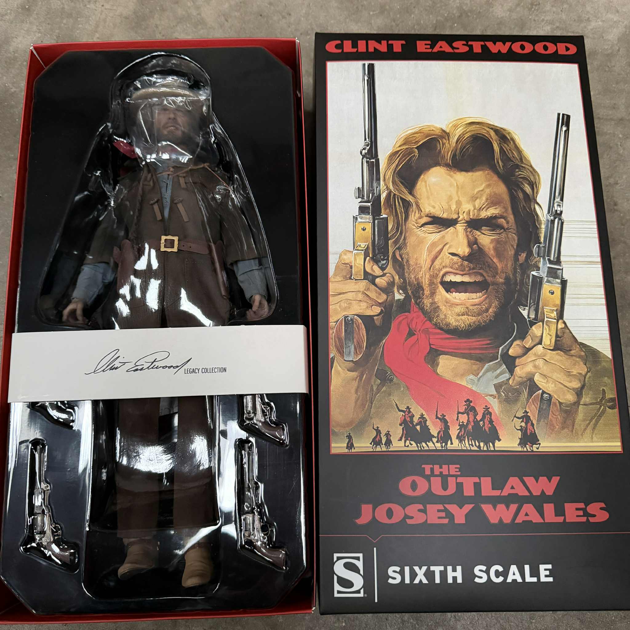 Sideshow Colletibles Clint Eastwood The Outlaw Josey Wales 1/6 Scale Collectible Figure