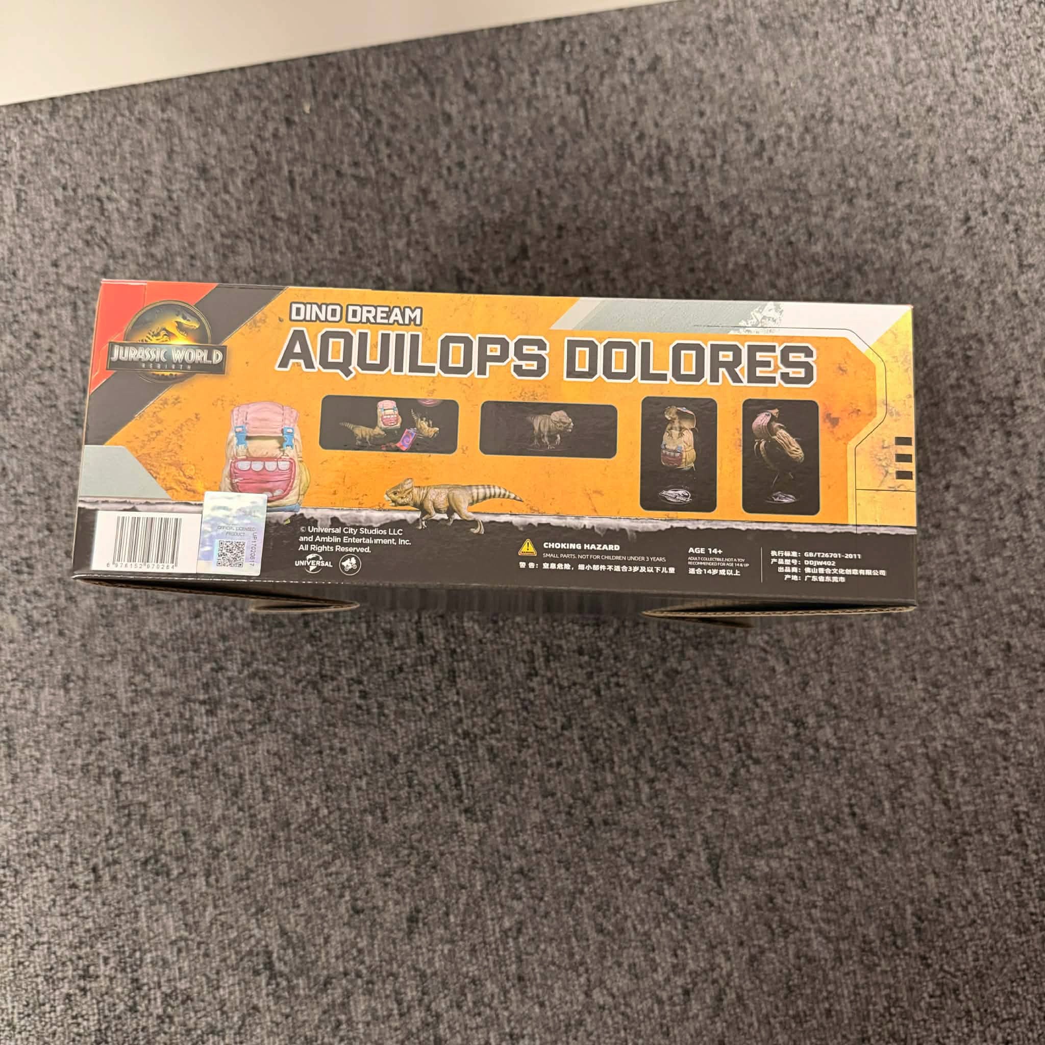 Dino Dream Jurassic World Rebirth Aquilops Dolores 1/5 Scale Resin Model