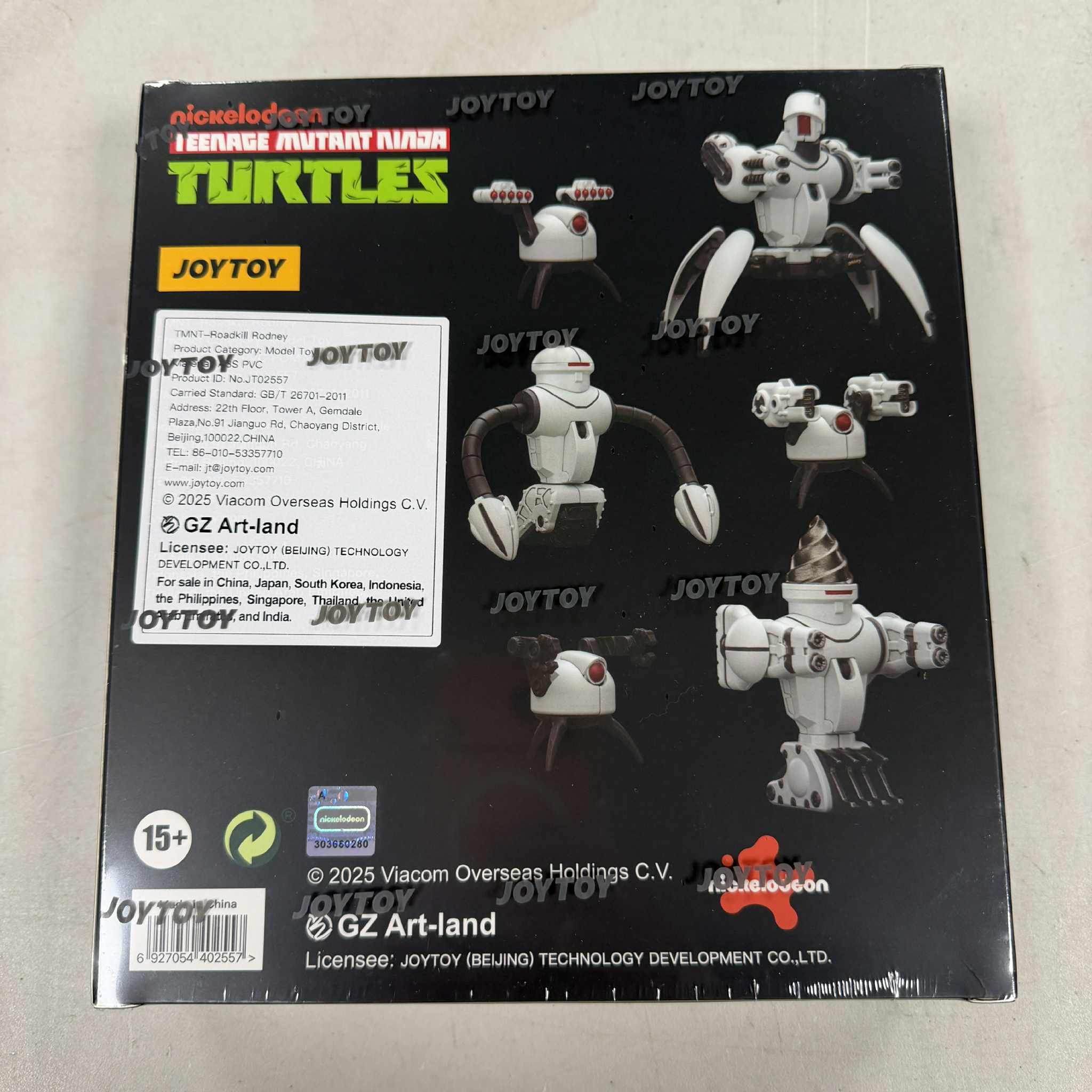 JOYTOY Teenage Mutant Ninja Turtles Roadkill Rodney Action Figure