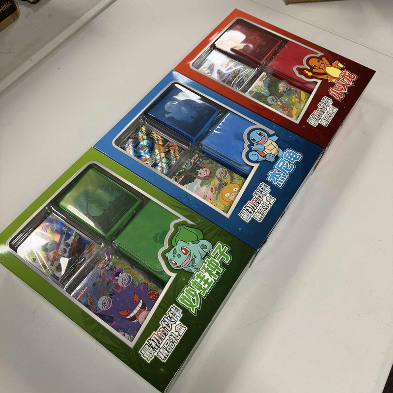 Pokemon TCG 151 Chinese The First Partner Vol.2 Set of 3 Gift Set