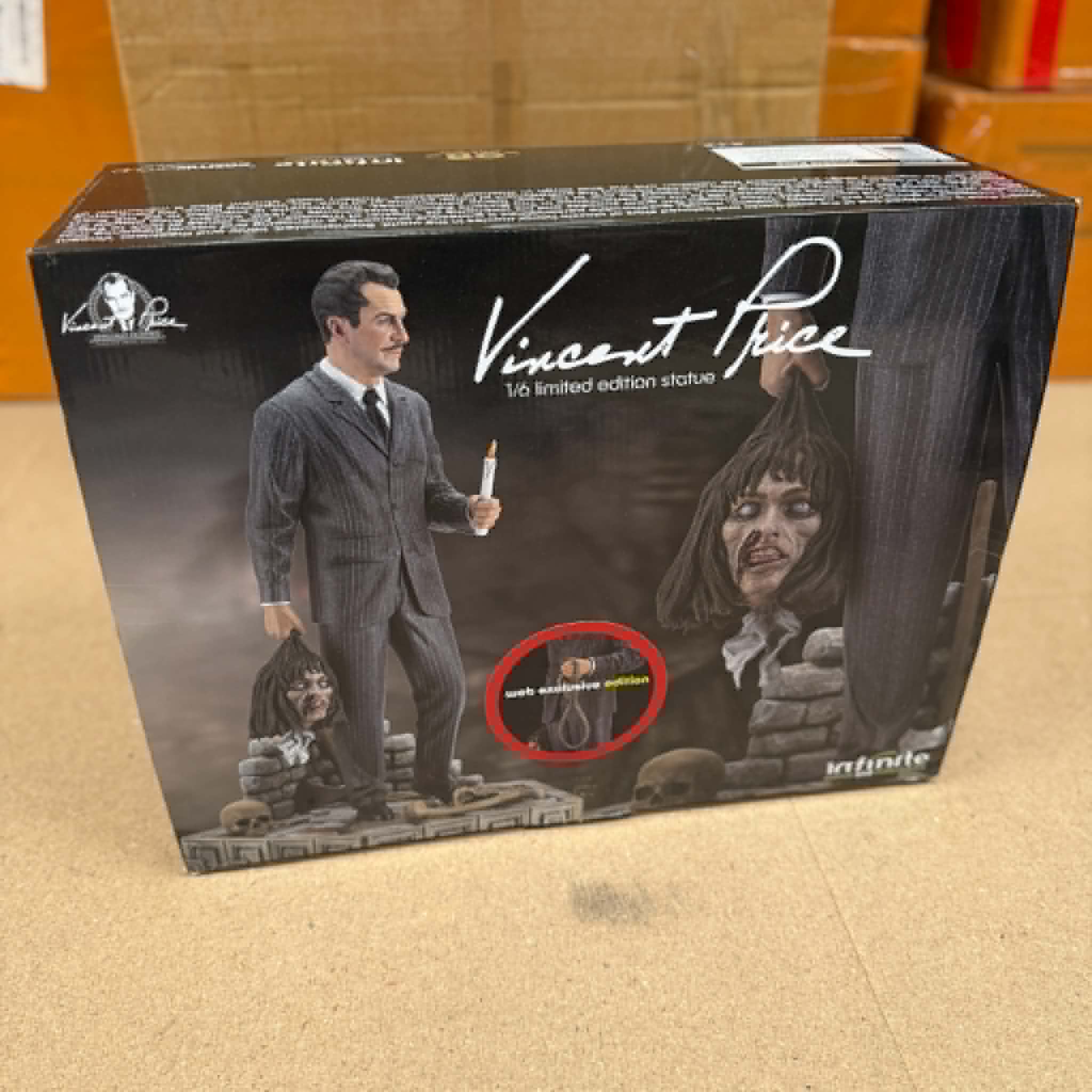 PRE OWNED Infinite Vincent Price Statue Web Exclusive Version