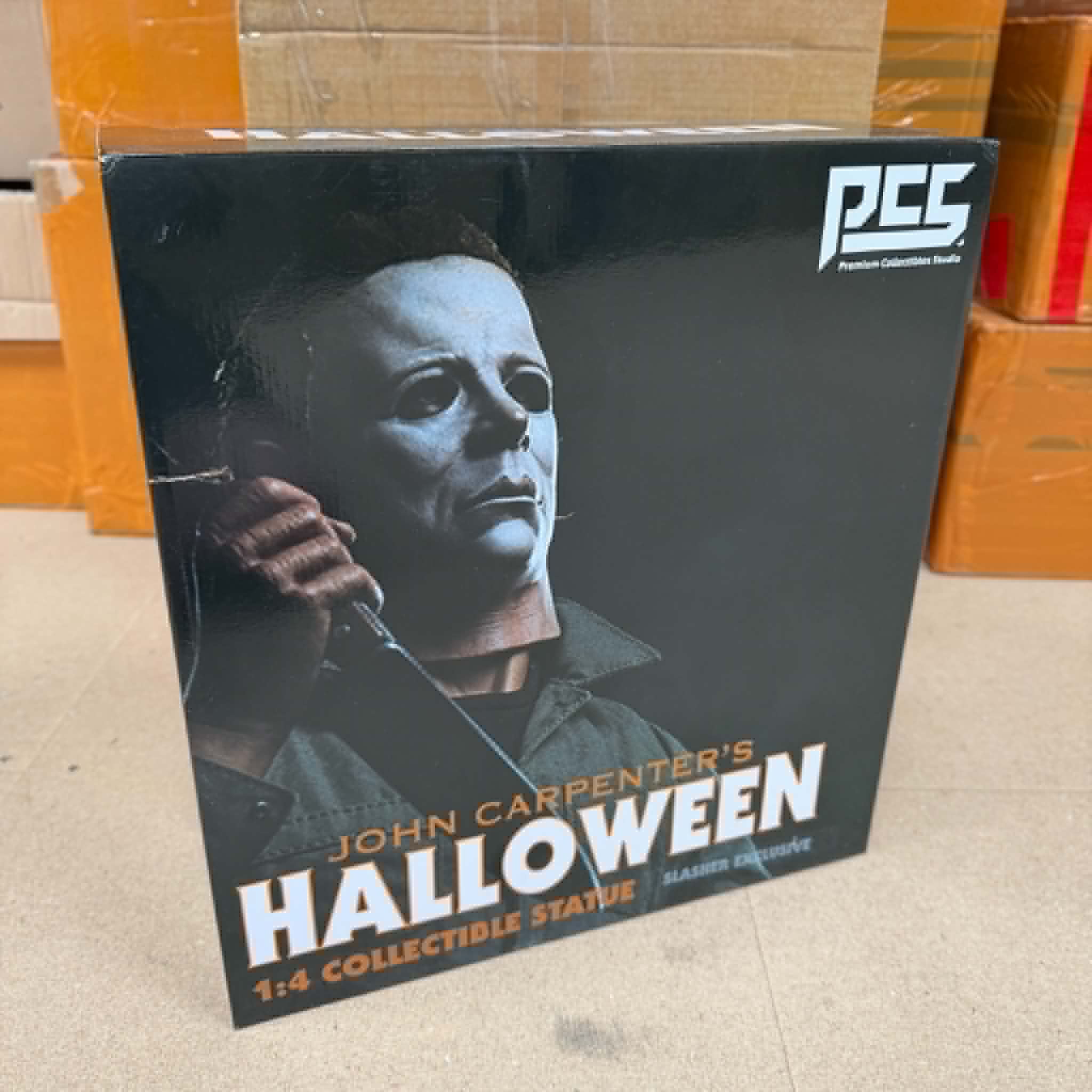 PRE OWNED PCS Halloween Michael Myers Statue 1/4 Scale Slasher Exclusive Version