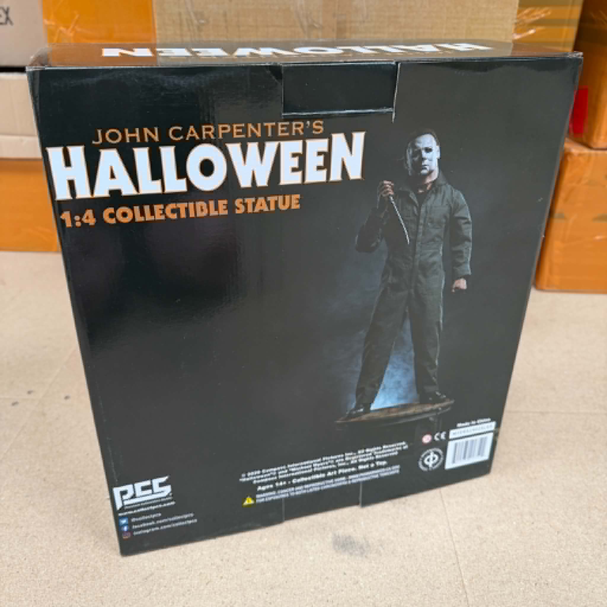 PRE OWNED PCS Halloween Michael Myers Statue 1/4 Scale Slasher Exclusive Version