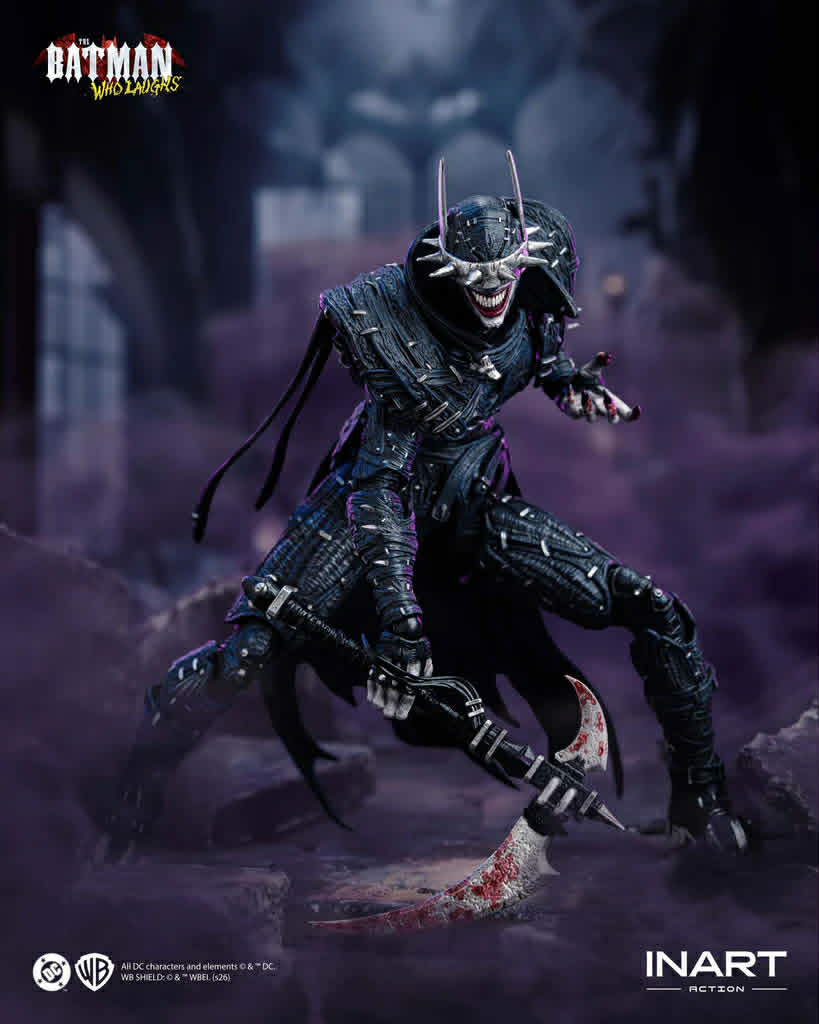 PRE ORDER InArt Dark Knights Metal The Batman Who Laughs Collectible Figure
