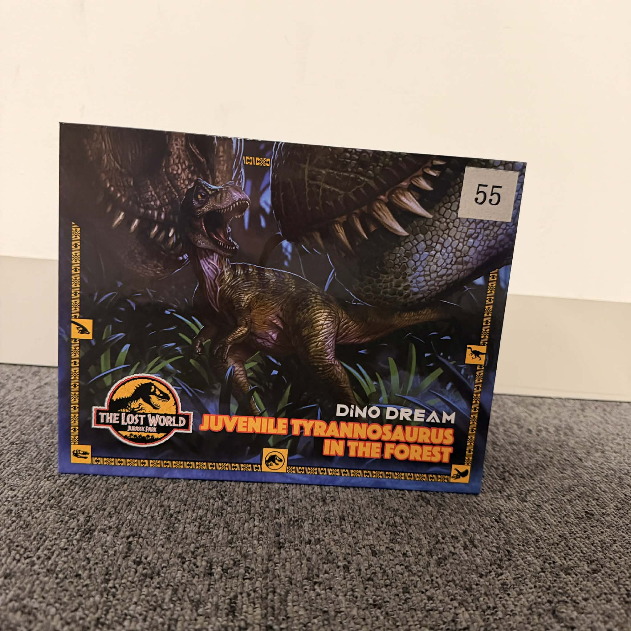 Dino Dream Jurassic Park The Lost World Juvenile T-Rex in Forest 1/15 Scale Resin Model