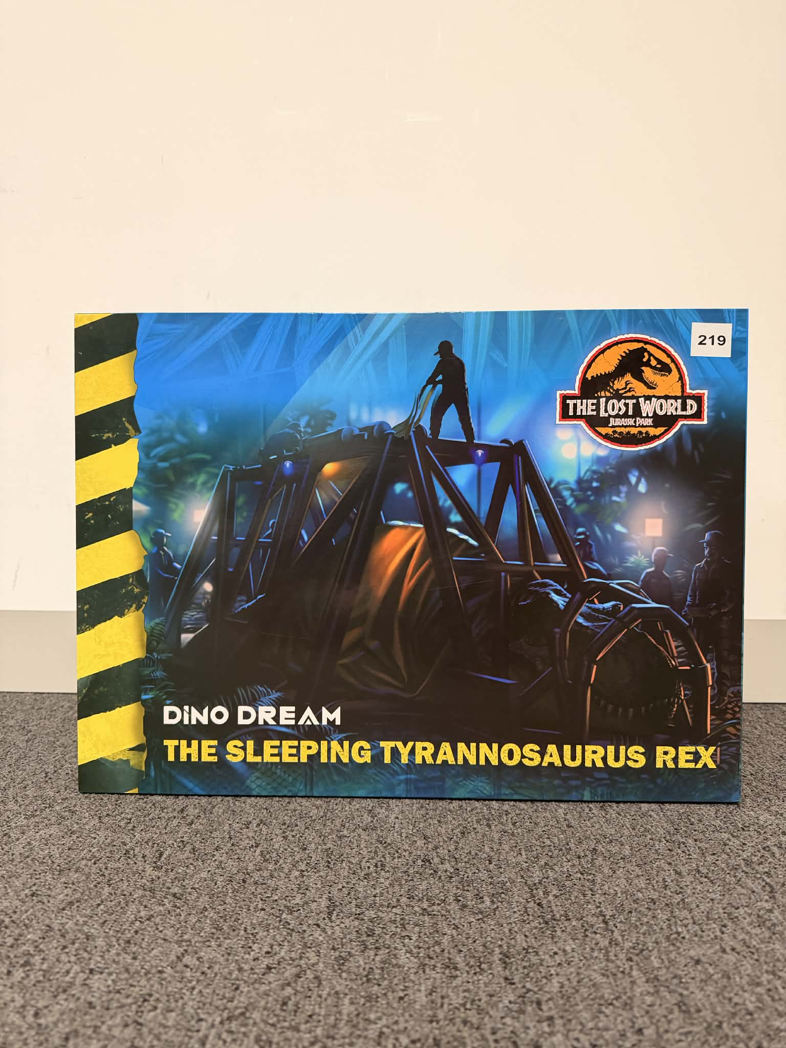 Dino Dream Jurassic Park The Lost World Sleeping T-Rex 1/30 Scale Resin Model