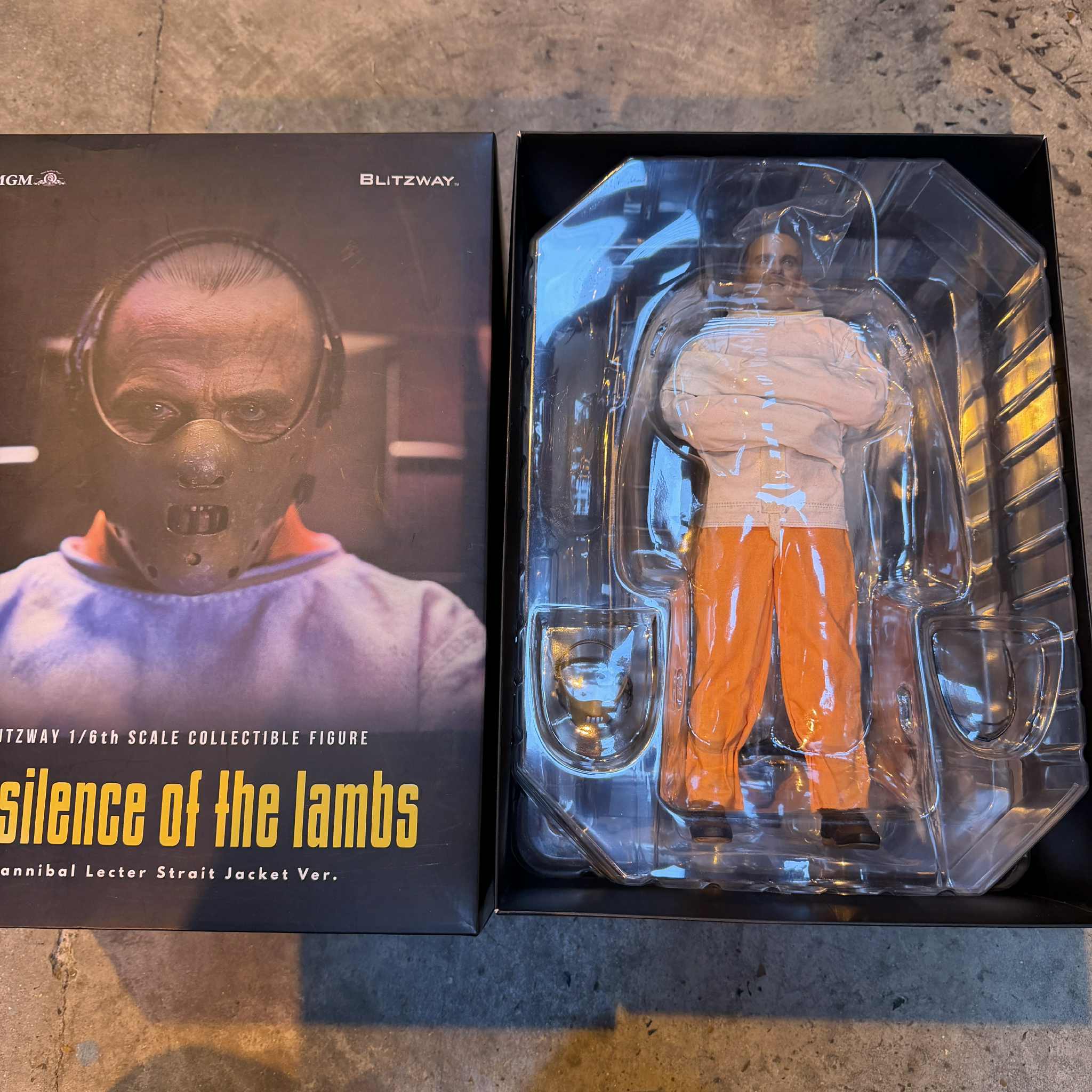 Blitzway Silence of the Lambs Hannibal Lecter 1/6 Scale Figure PRE OWNED