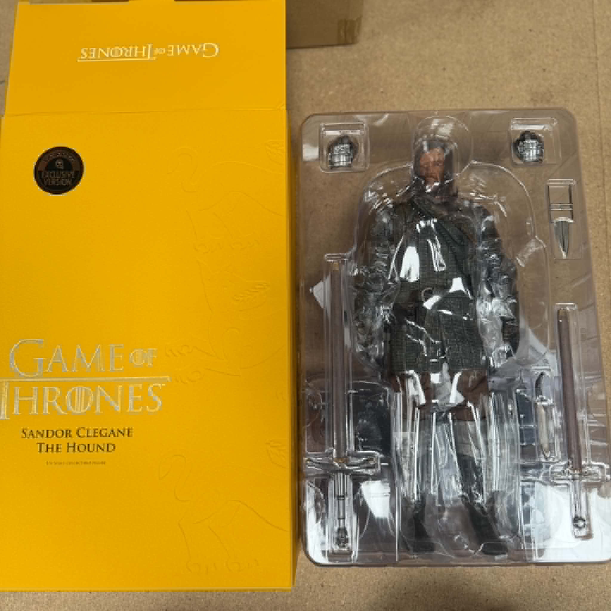 Threezero Games of Thrones The Hound Threezero Exclusive Version PRE OWNED