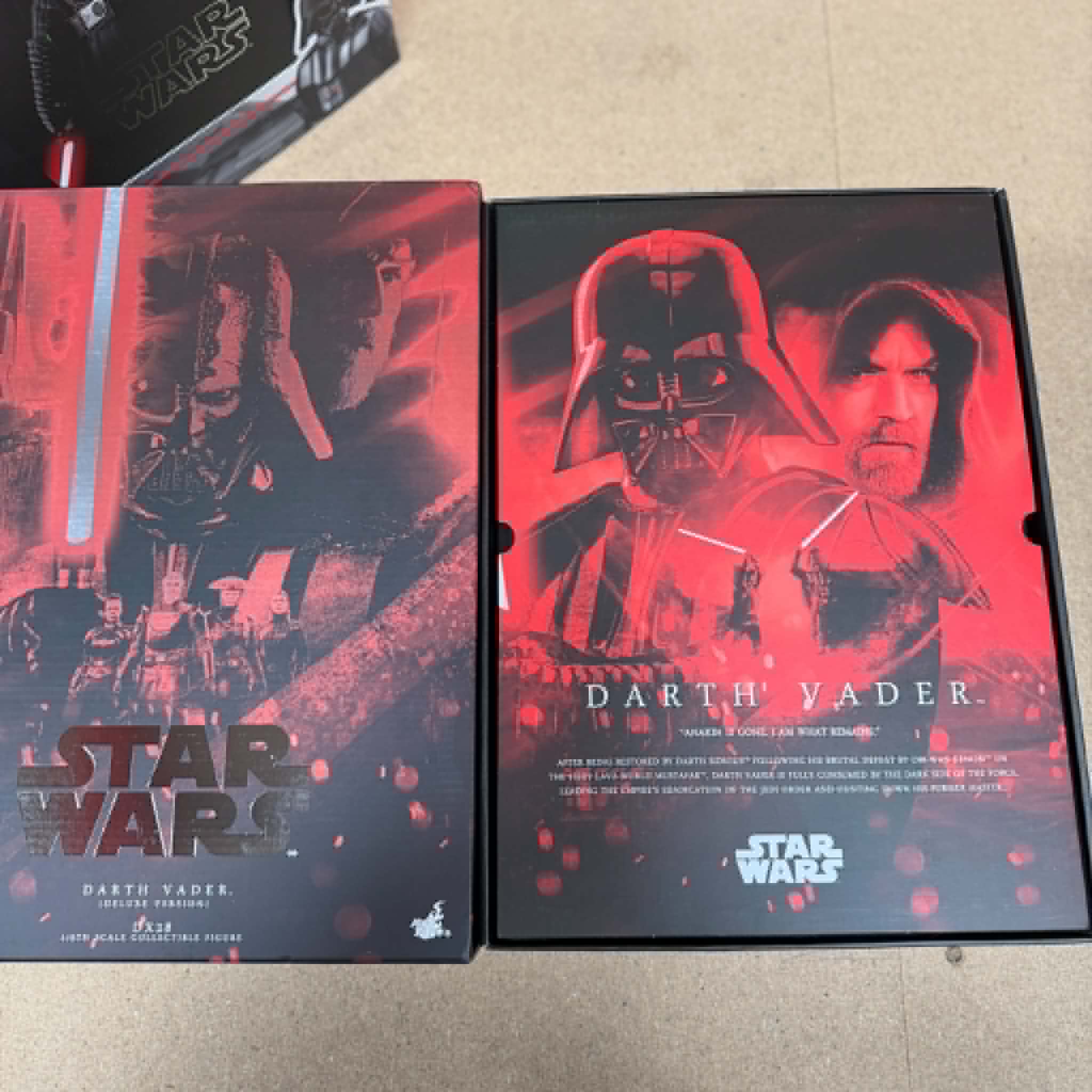 Hot Toys DX28 Star Wars Darth Vader Deluxe Version 1/6 Scale Figure PRE OWNED