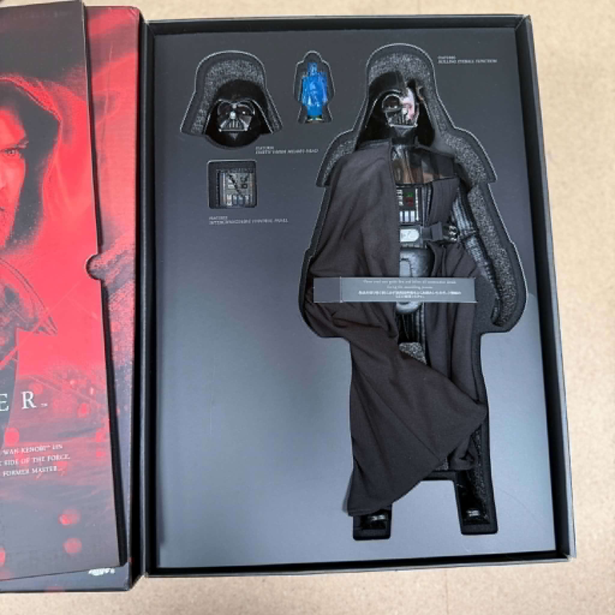 Hot Toys DX28 Star Wars Darth Vader Deluxe Version 1/6 Scale Figure PRE OWNED