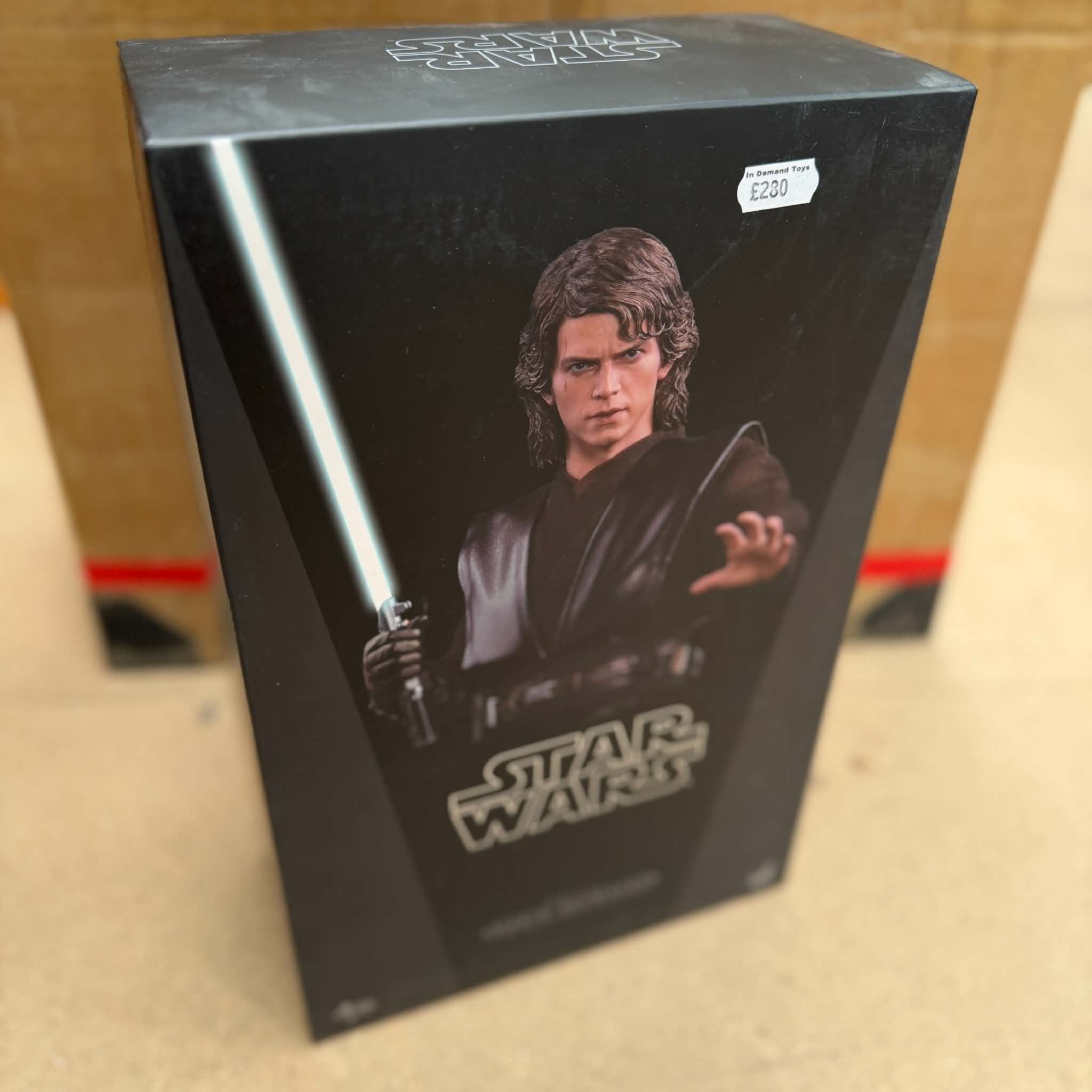 Hot Toys Star Wars Anakin Skywalker MMS437 1/6 Scale Figure PRE OWNED