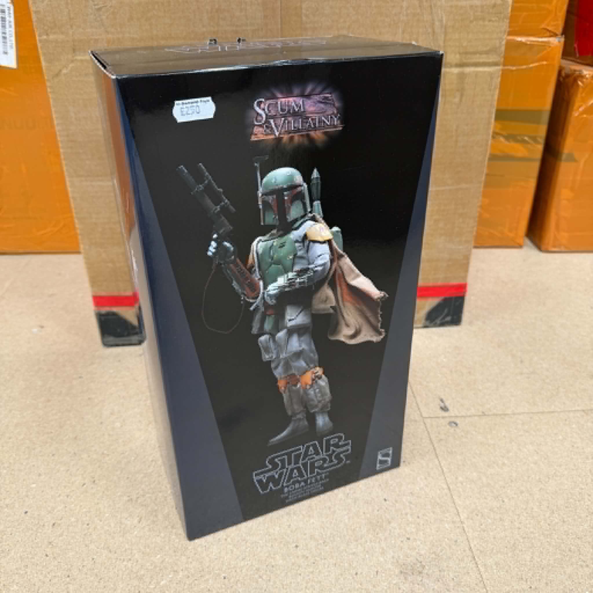 Sideshow Scum and Villainy Boba Fett 1/6 Scale Figure PRE OWNED