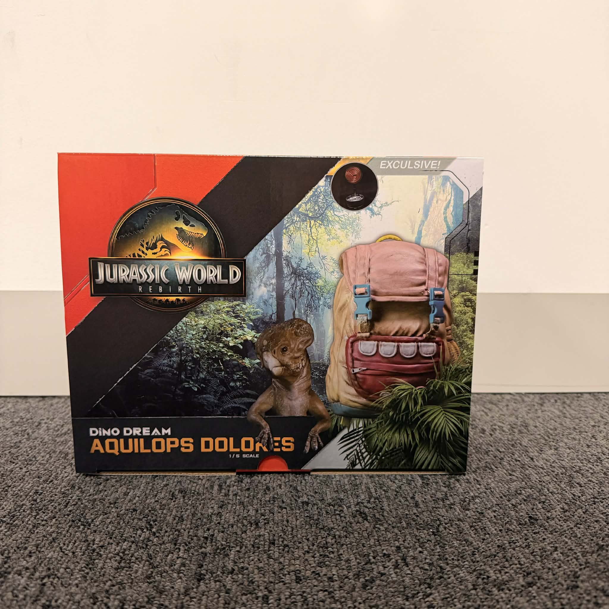 Dino Dream Jurassic World Rebirth Aquilops Dolores 1/5 Scale Resin Model