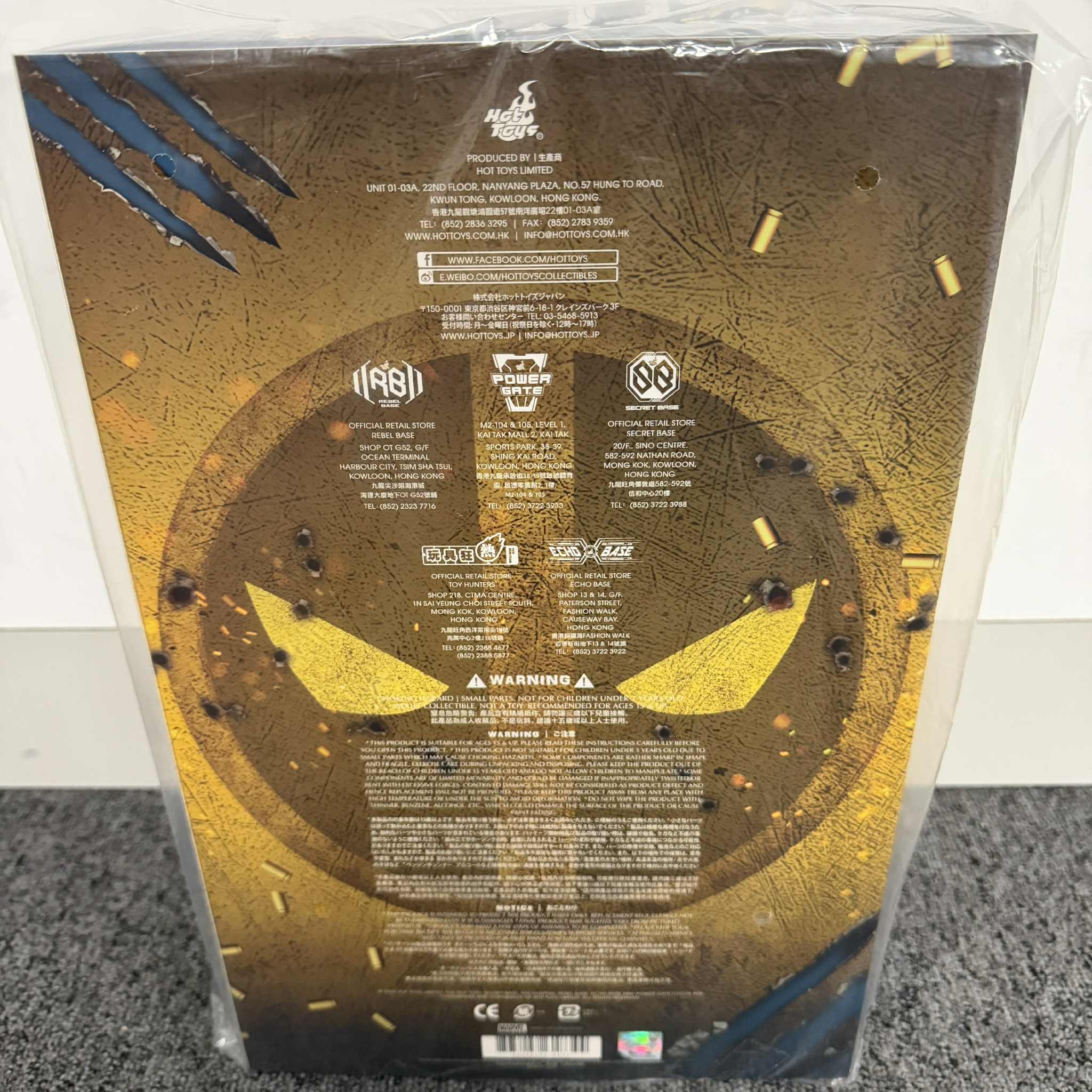 Hot Toys Deadpool and Wolverine Wolverine Deluxe Version MMS754 1/6 Scale Collectible Figure IMPORT STOCK