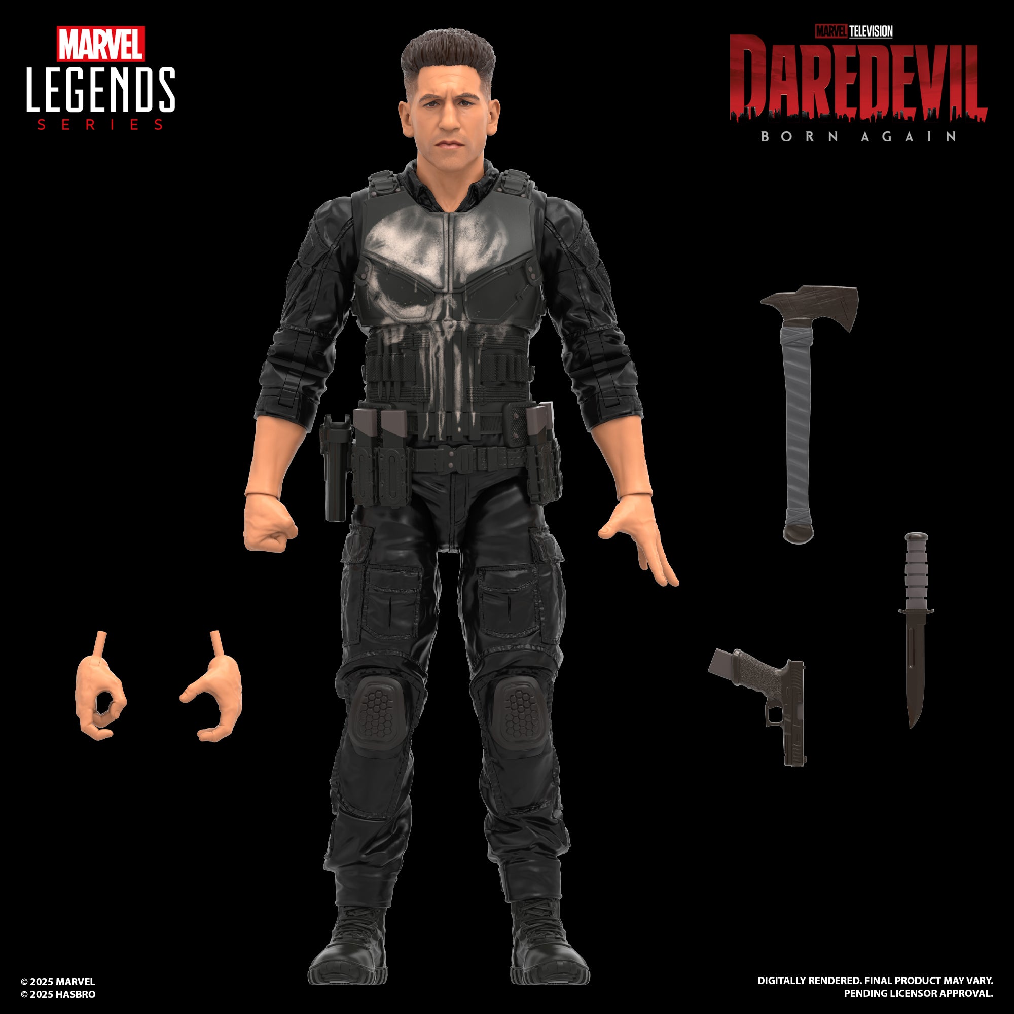 Marvel Legends Daredevil Born Again Punisher