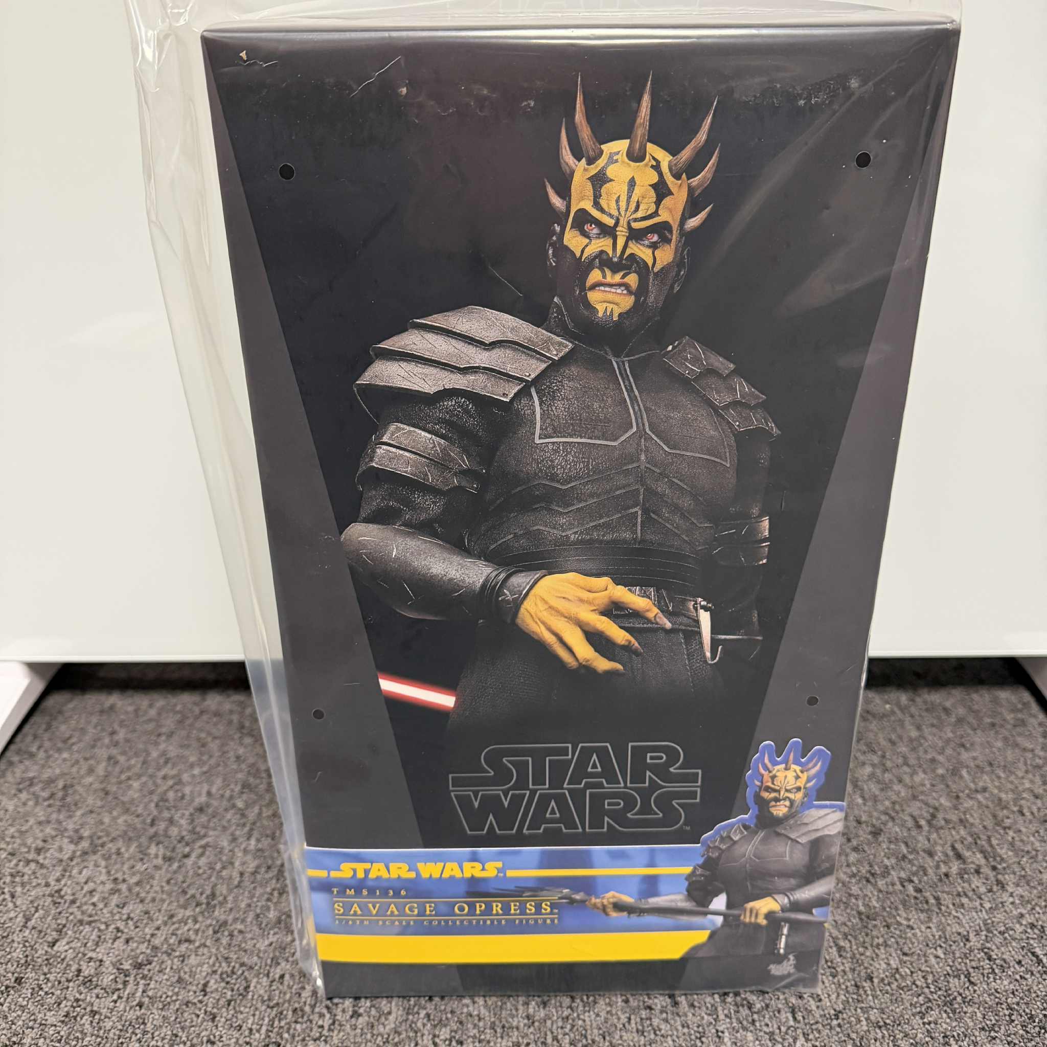 Hot Toys Star Wars The Clone Wars Savage Opress 1/6 Scale Collectible Figure IMPORT STOCK