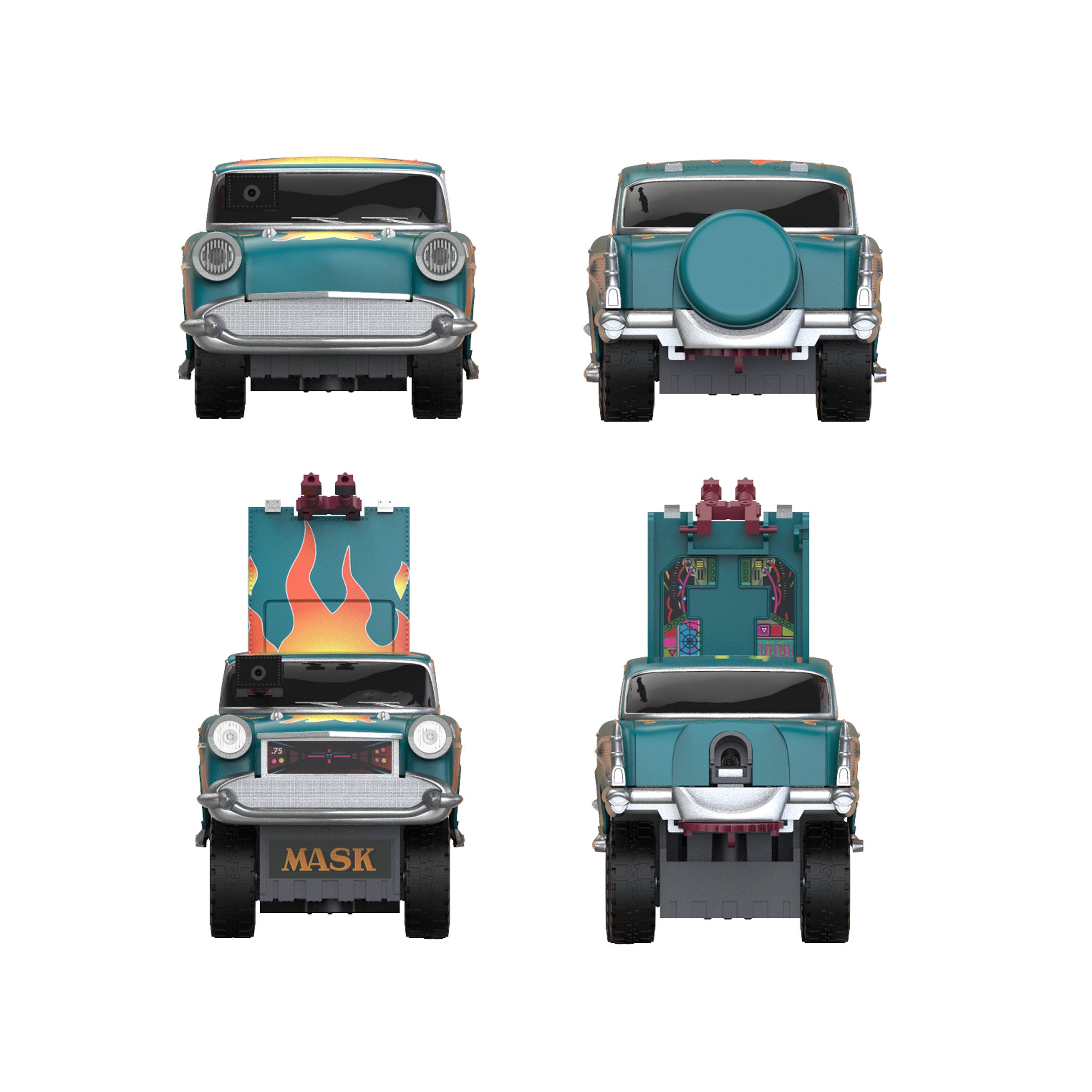 PRE-ORDER M.A.S.K. Loyal Subjects Wave 2 Hurricane & Hondo MacLean