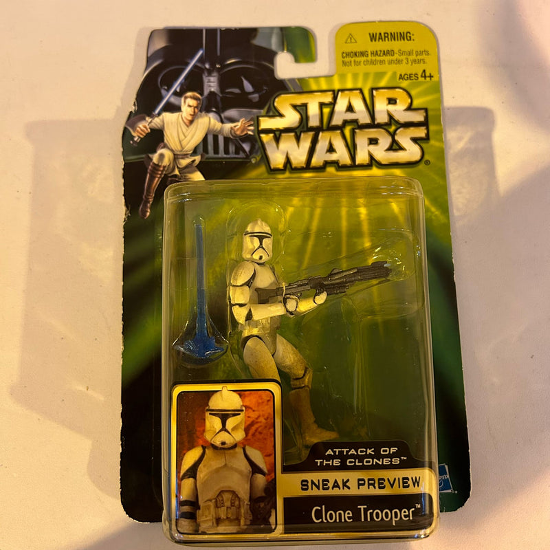Star Wars Attack of the Clones Sneak Peak Clone Trooper