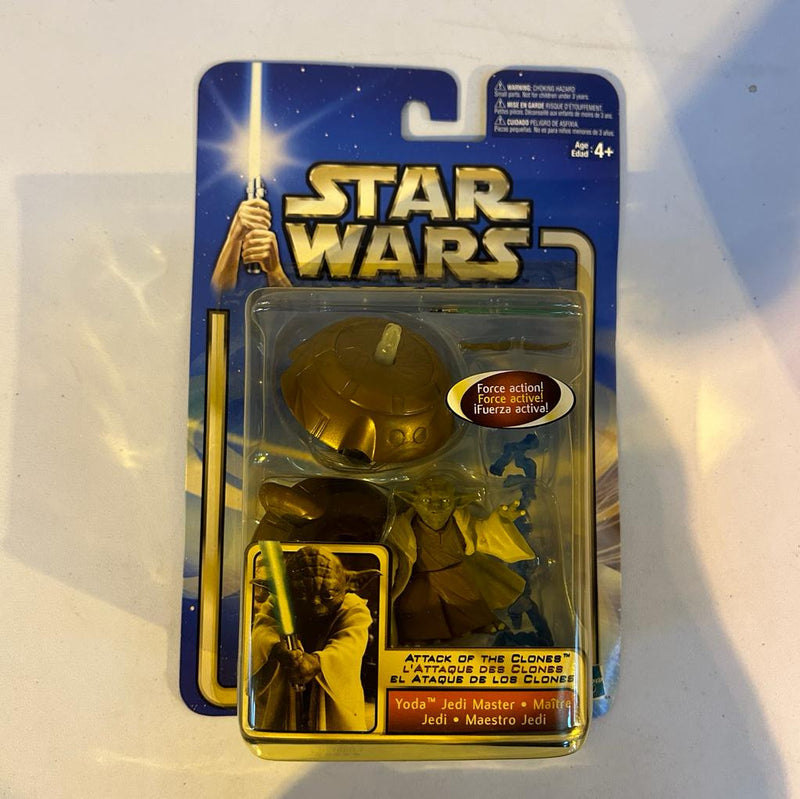 Star Wars Attack of the Clones Yoda Jedi Master