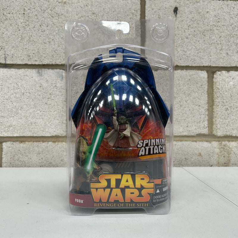 Star Wars Revenge of the Sith Spinning Attack Yoda