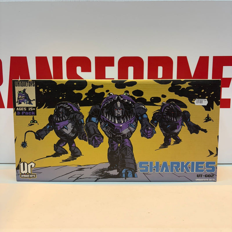 Transformers Uniquetoys Sharkies (Missing 1 Small Part) PRE-OWNED