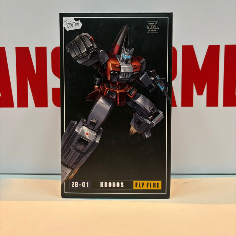 Transformers Zeta ZB-01 Kronus Fly Fire PRE-OWNED