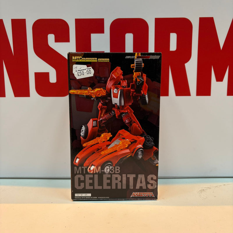 Transformers Maketoys MTCM-03B Celeritas PRE-OWNED