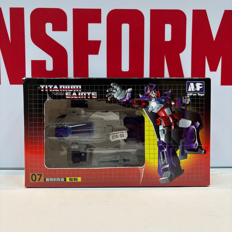 Transformers Titanium Saints AllFun Toys (Alpha Trion) AFT-07 PRE-OWNED