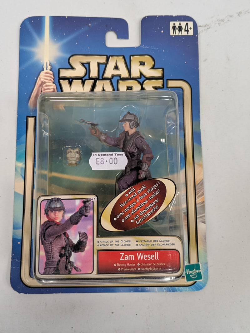 Star Wars The Saga Collection Zam Wesell