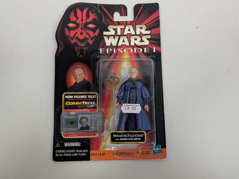 Star Wars Episode 1 Senator Palpatine with Senate Cam Droid